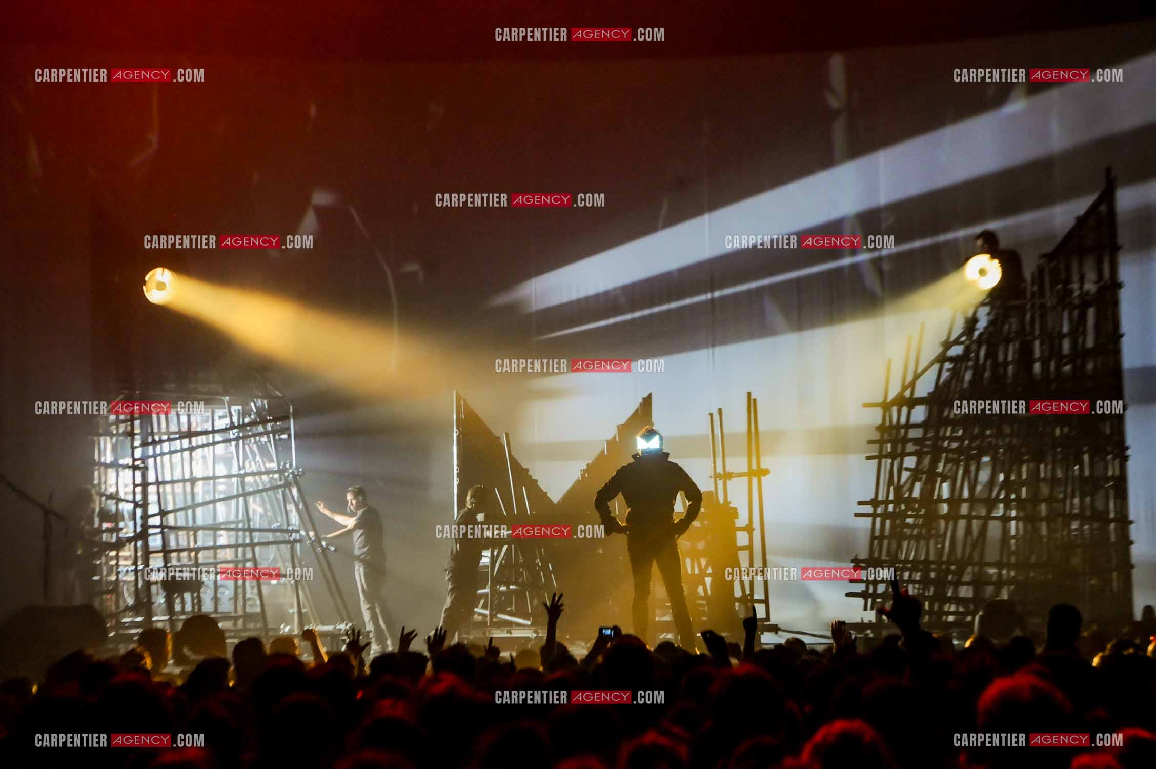 Le chanteur Matthieu Chedid dit “M“ lors de son concert au Zénith de Paris en 2013.  ( Exclusif )