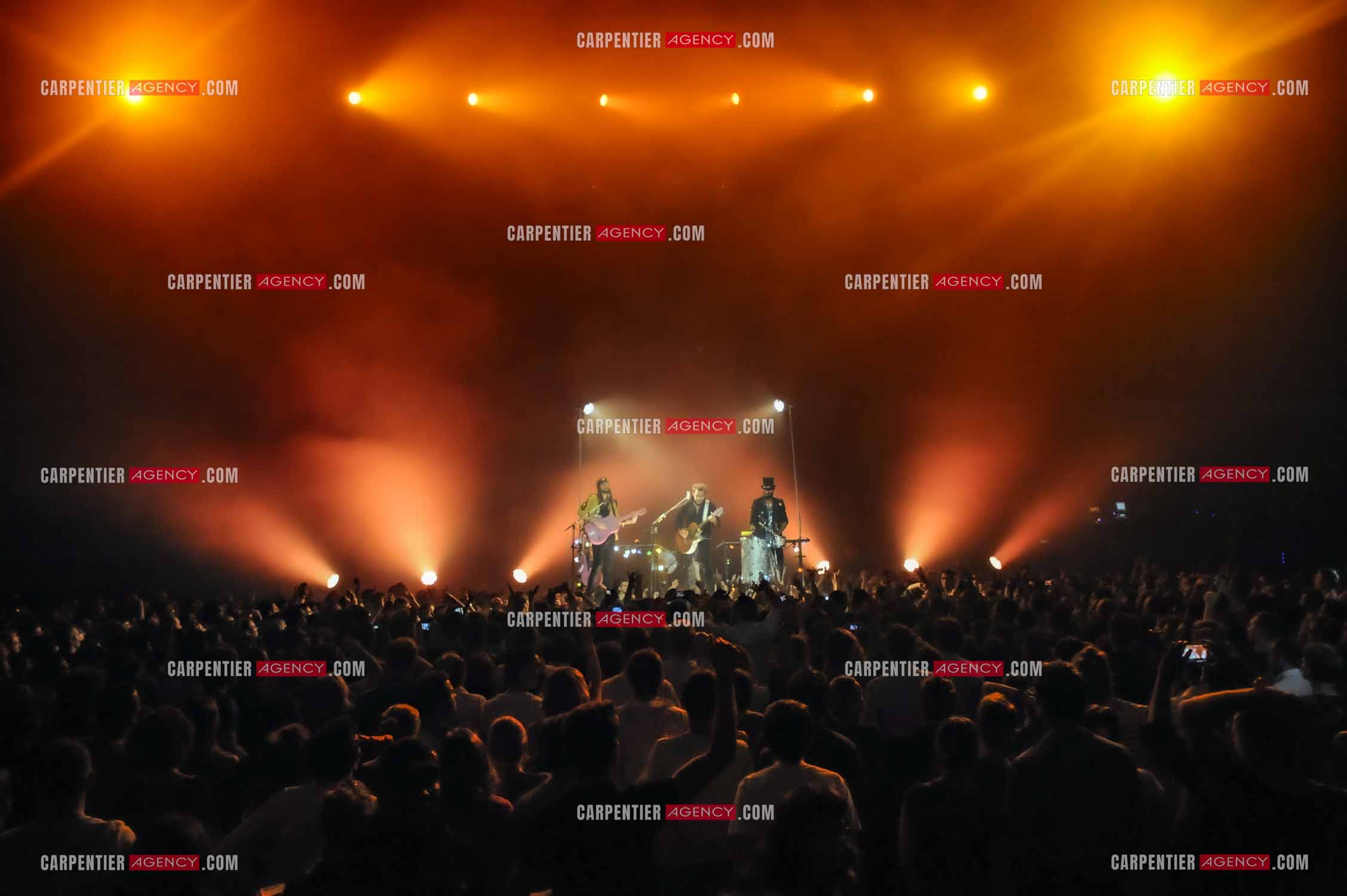 Le chanteur Matthieu Chedid dit “M“ lors de son concert au Zénith de Paris en 2013.  ( Exclusif )