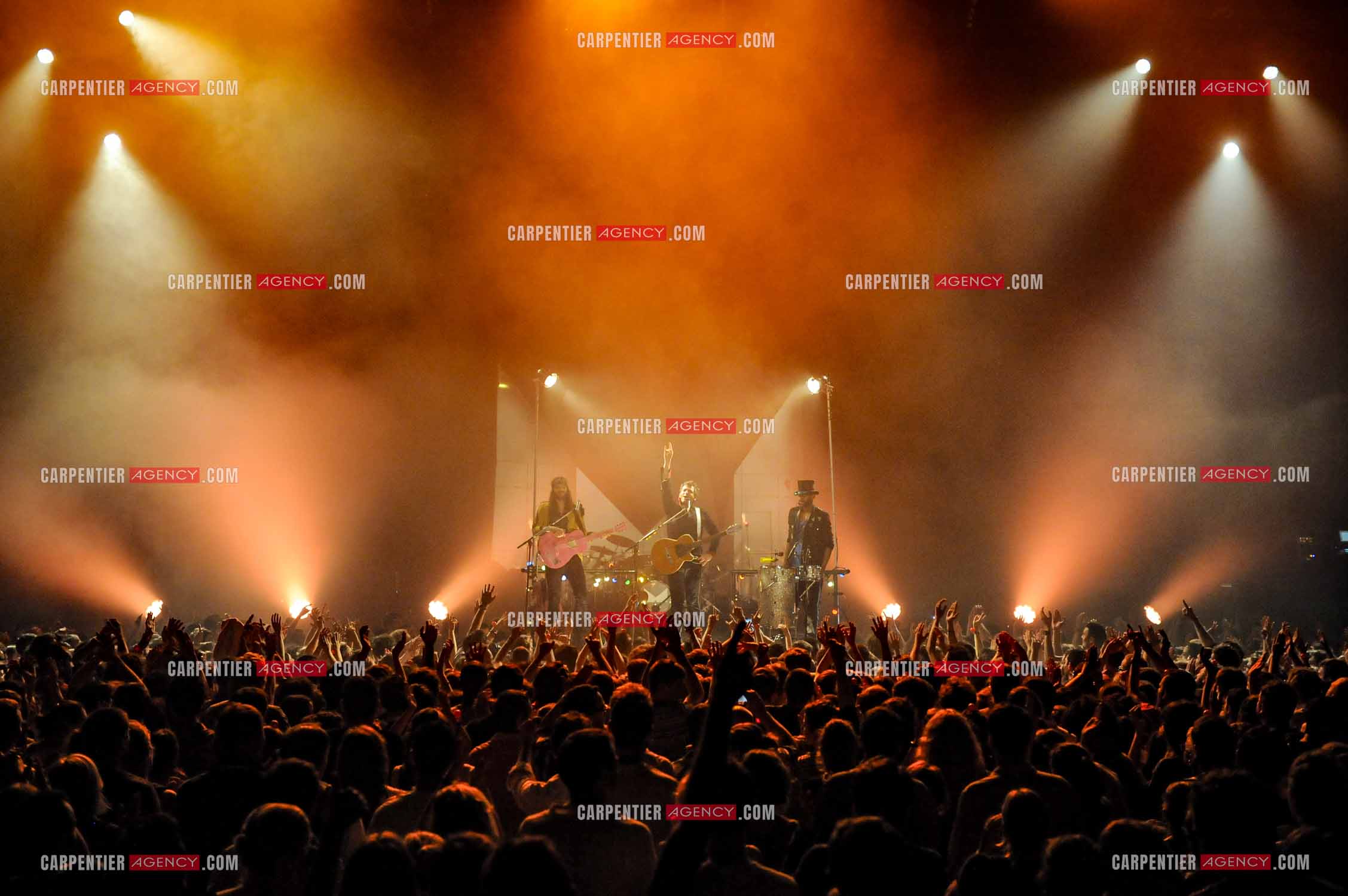 Le chanteur Matthieu Chedid dit “M“ lors de son concert au Zénith de Paris en 2013.  ( Exclusif )