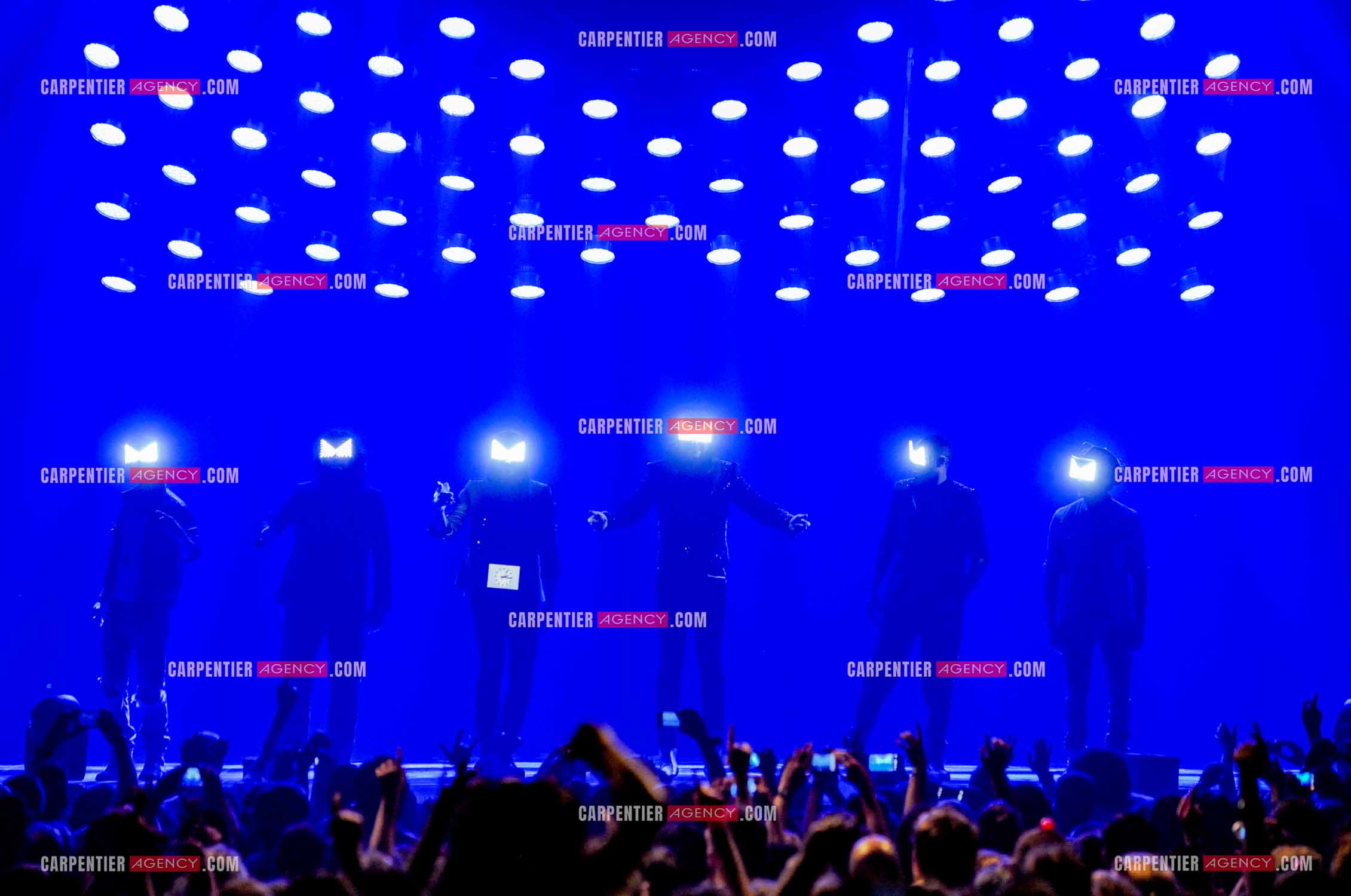 Le chanteur Matthieu Chedid dit “M“ lors de son concert au Zénith de Paris en 2013.  ( Exclusif )