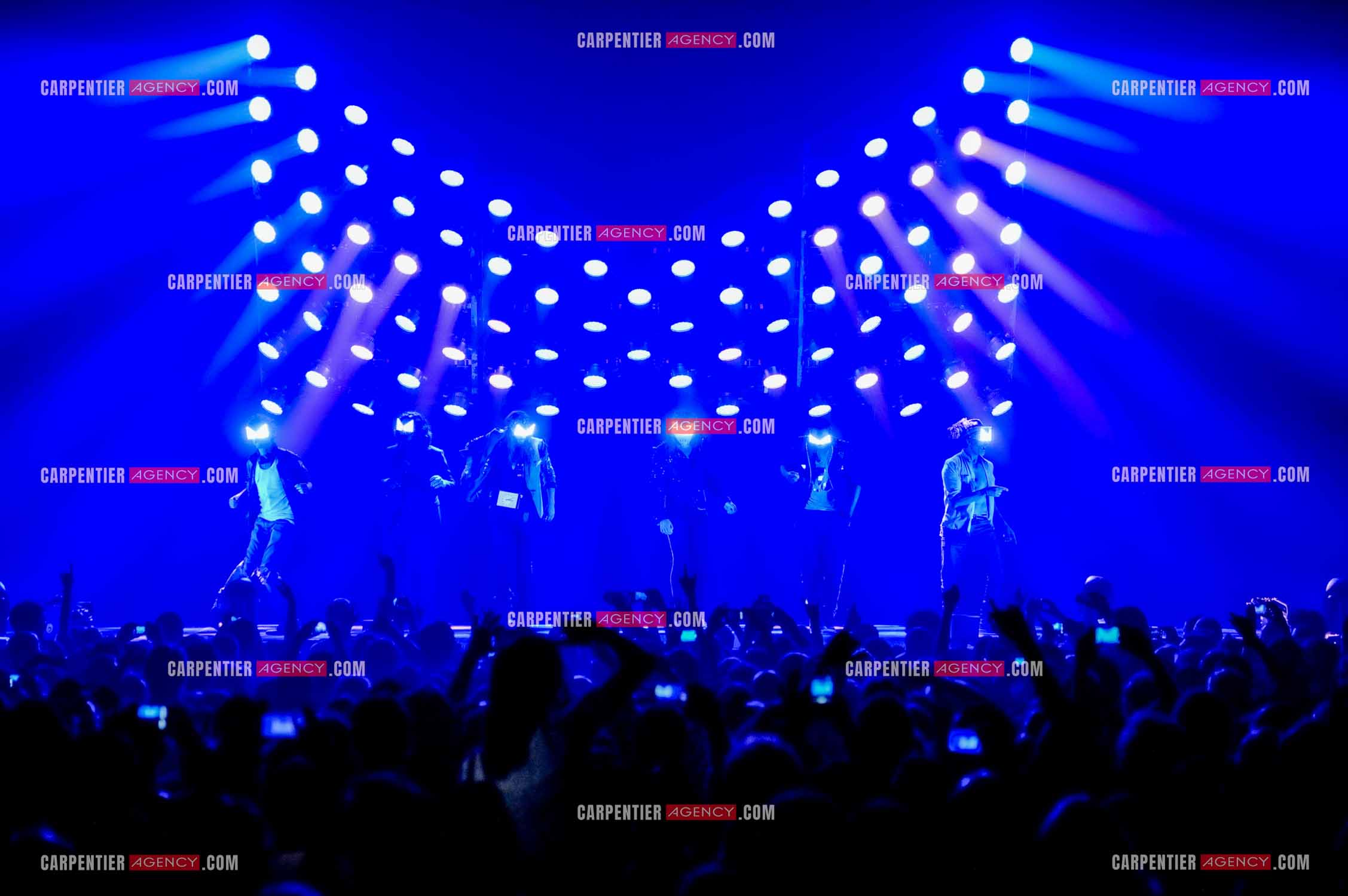 Le chanteur Matthieu Chedid dit “M“ lors de son concert au Zénith de Paris en 2013.  ( Exclusif )
