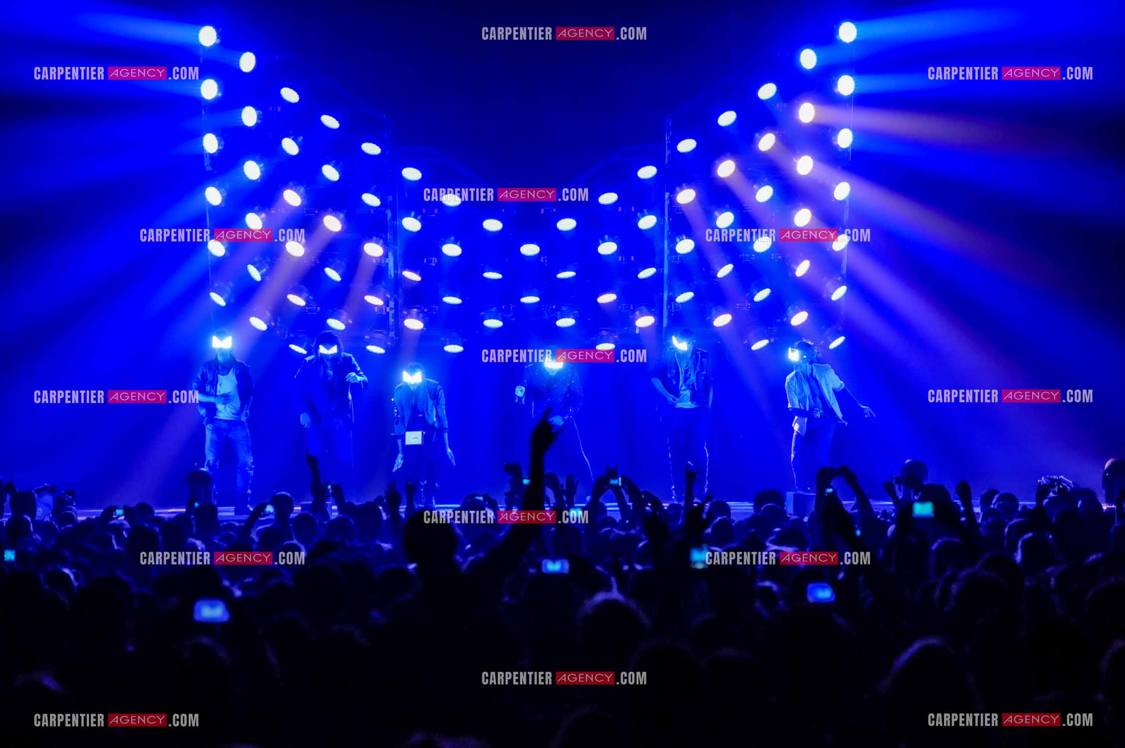 Le chanteur Matthieu Chedid dit “M“ lors de son concert au Zénith de Paris en 2013.  ( Exclusif )
