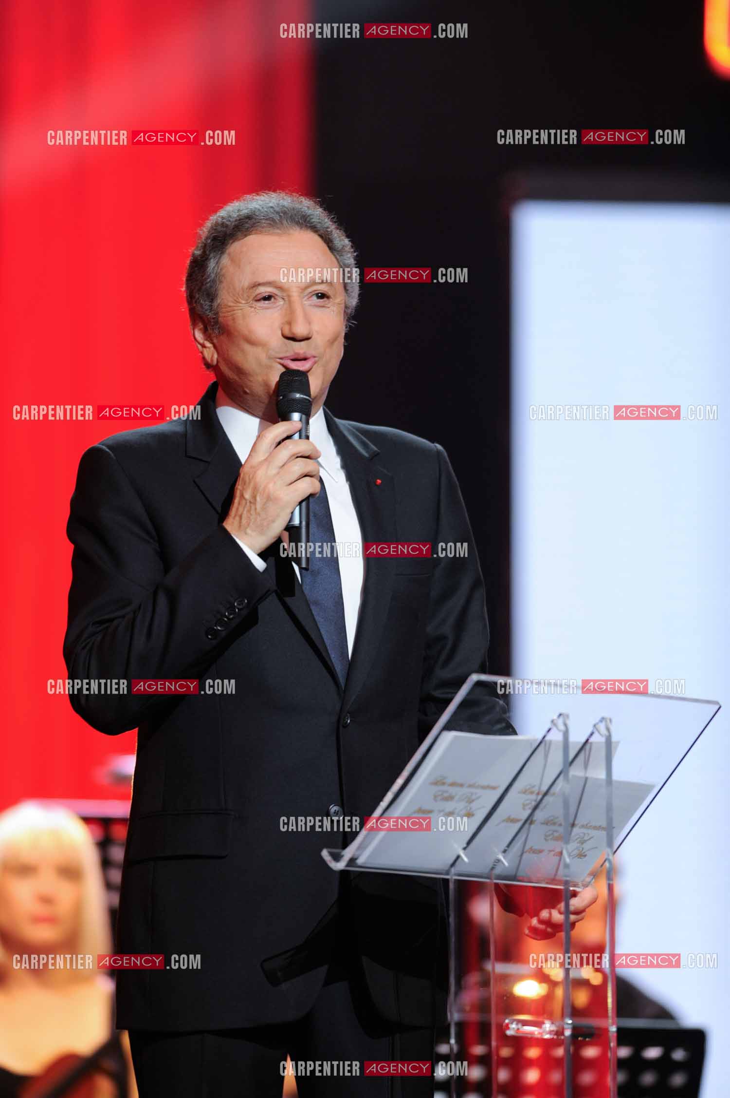 L'animateur Michel Drucker.