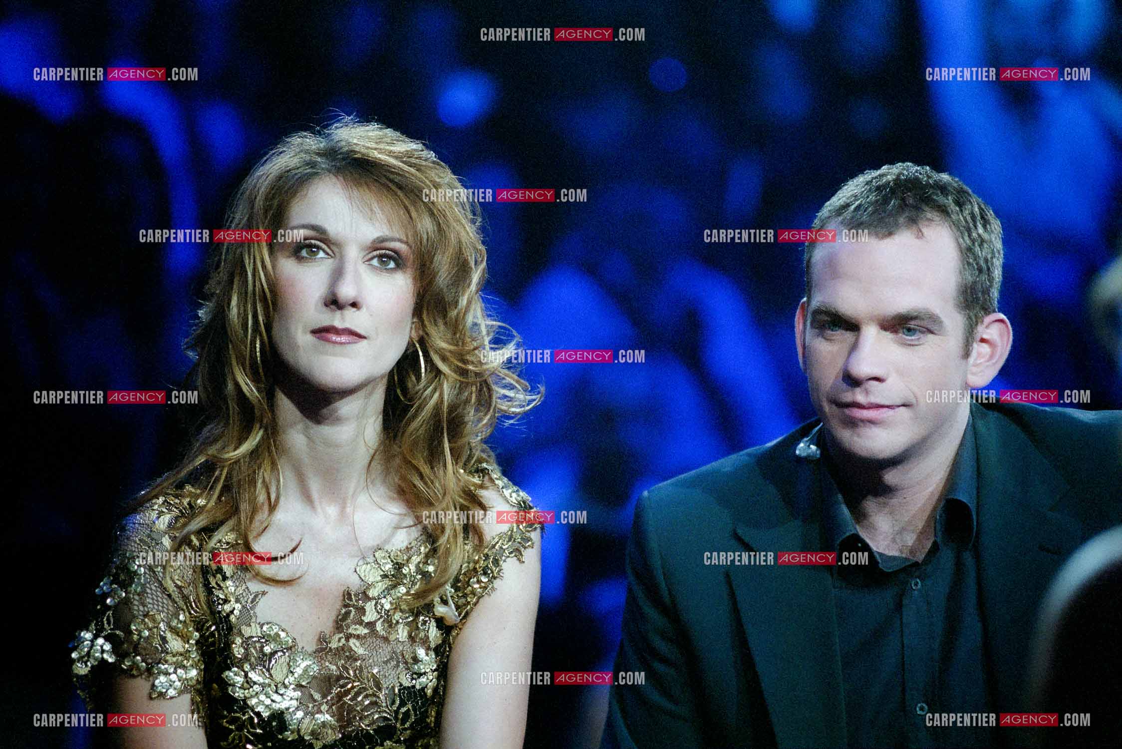 Enregistrement de l'émission spéciale Céline Dion sur TF1. Invité de Céline, Garou.   ( Exclusif )