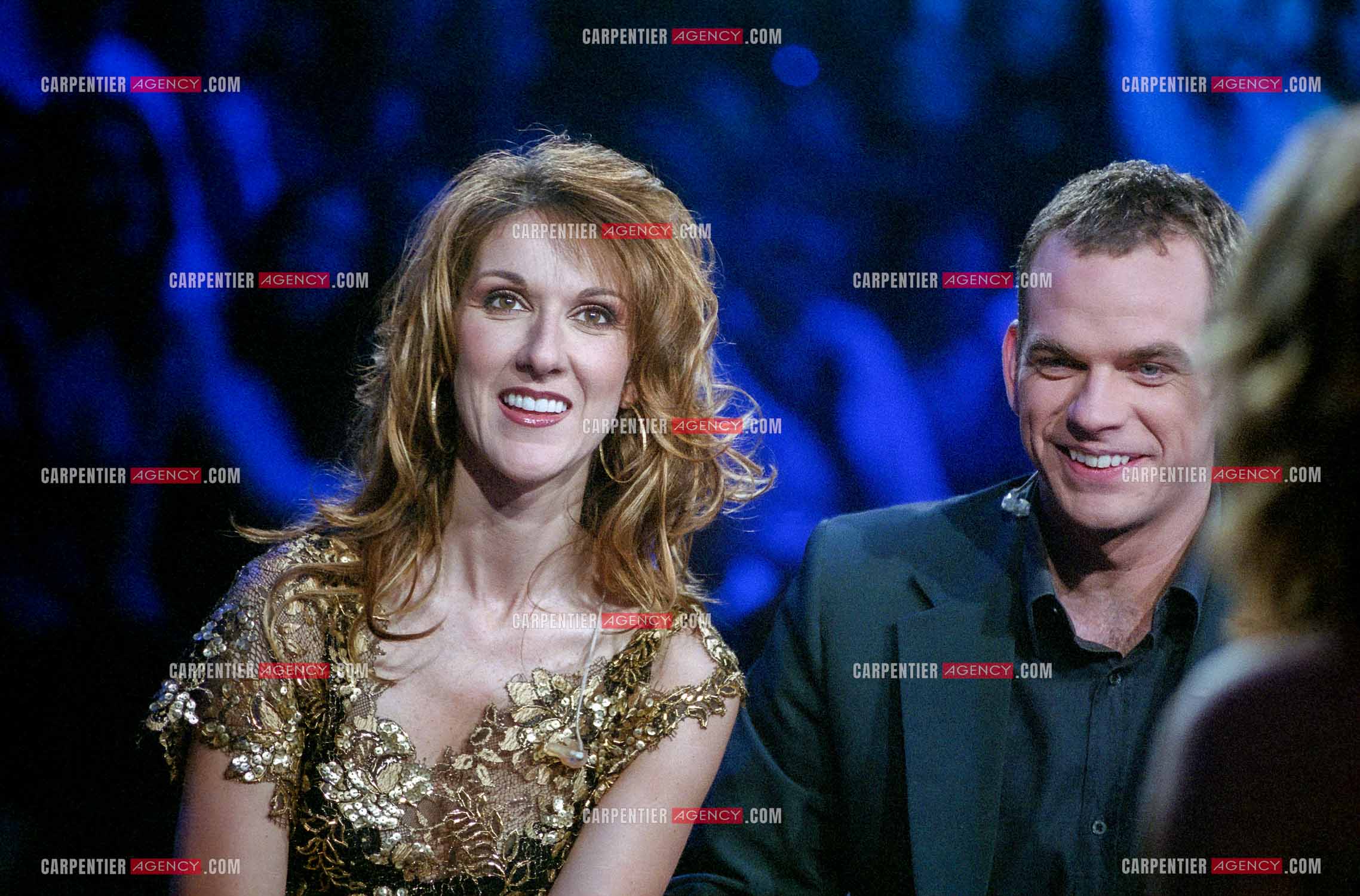 Enregistrement de l'émission spéciale Céline Dion sur TF1. Invité de Céline, Garou.   ( Exclusif )