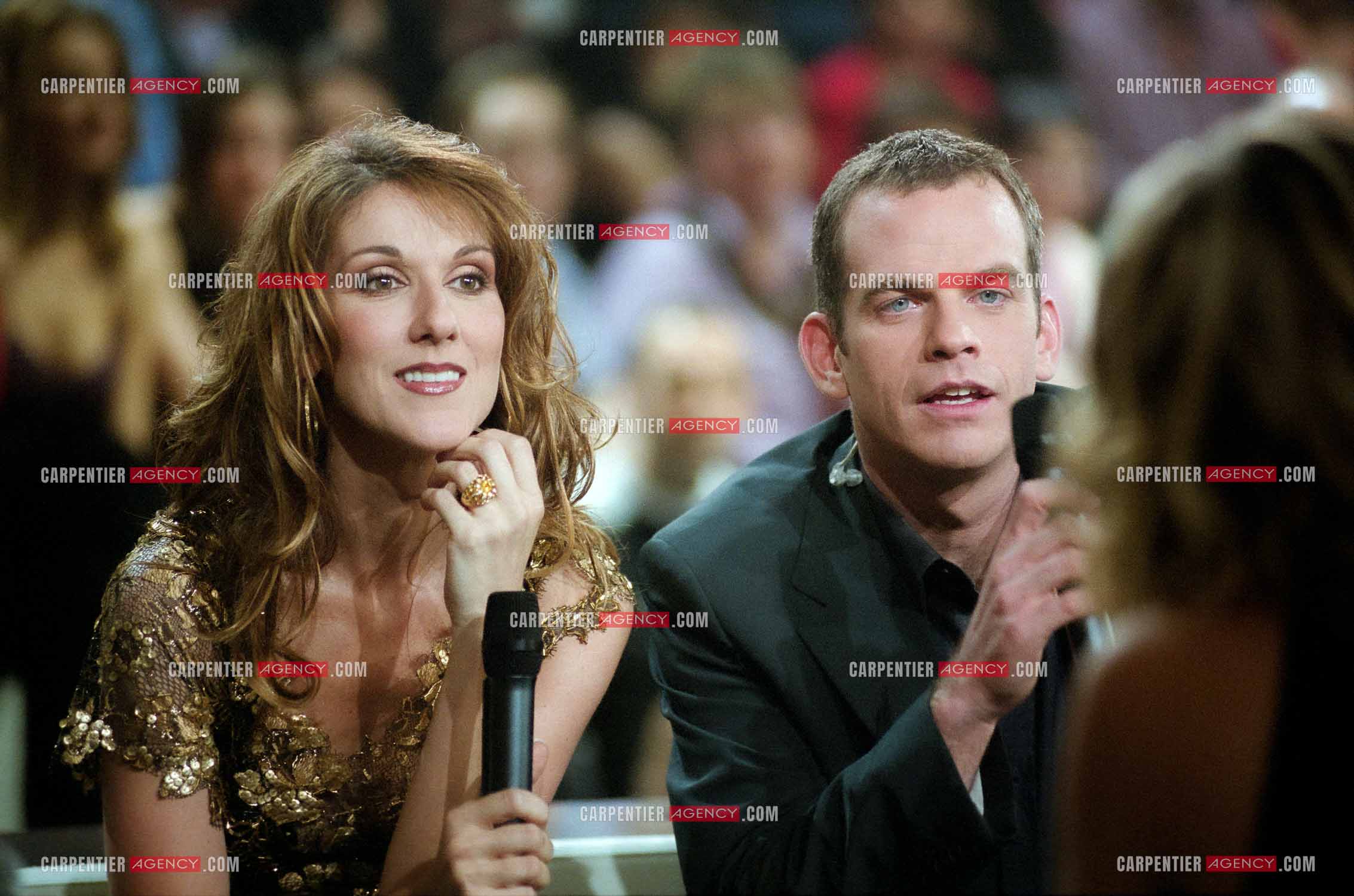 Enregistrement de l'émission spéciale Céline Dion sur TF1. Invité de Céline, Garou.   ( Exclusif )