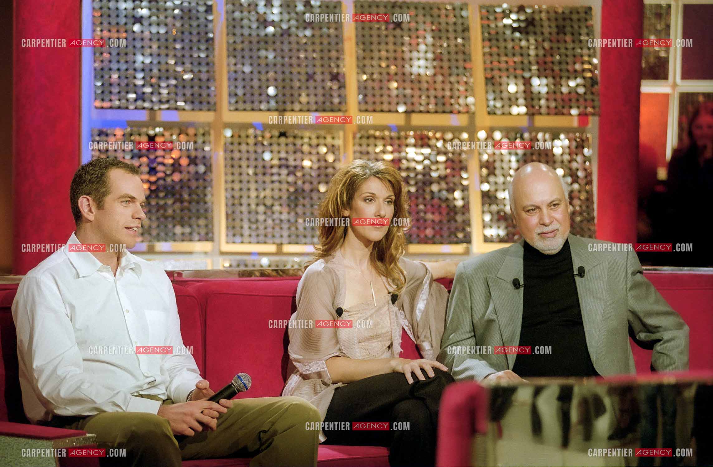 Enregistrement de l'émission spéciale Céline Dion et son mari René Angélil sur France 2. Invité de Céline, Garou.      ( Exclusif )
