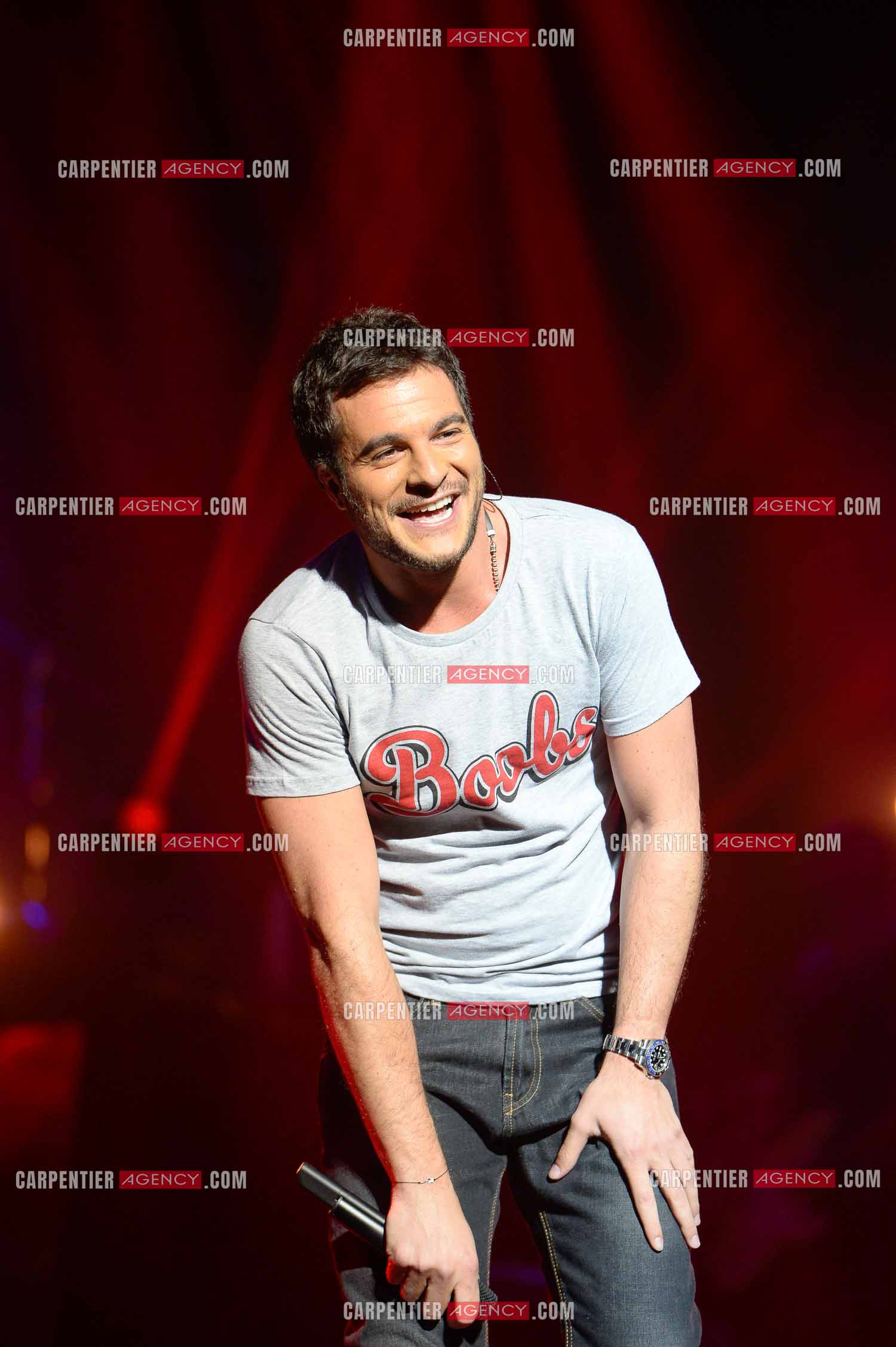 Premiere date pour le chanteur Amir de la tournee THE VOICE 2014 a Amiens le 30 Mai 2014.