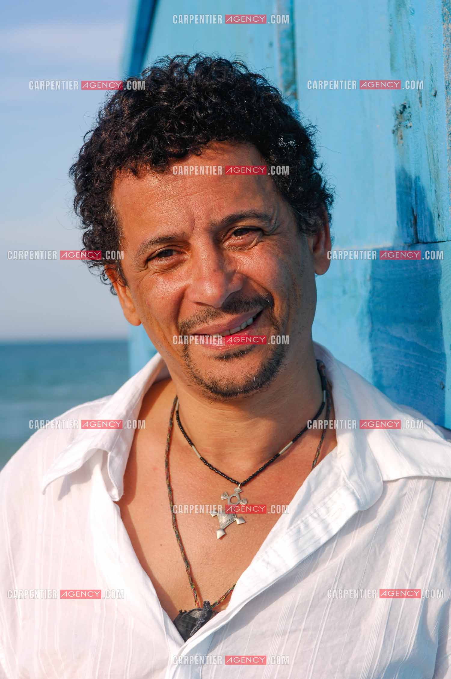 L'acteur Abel Jafri pour le festival du film à Djerba en Tunisie.  ( Exclusif )