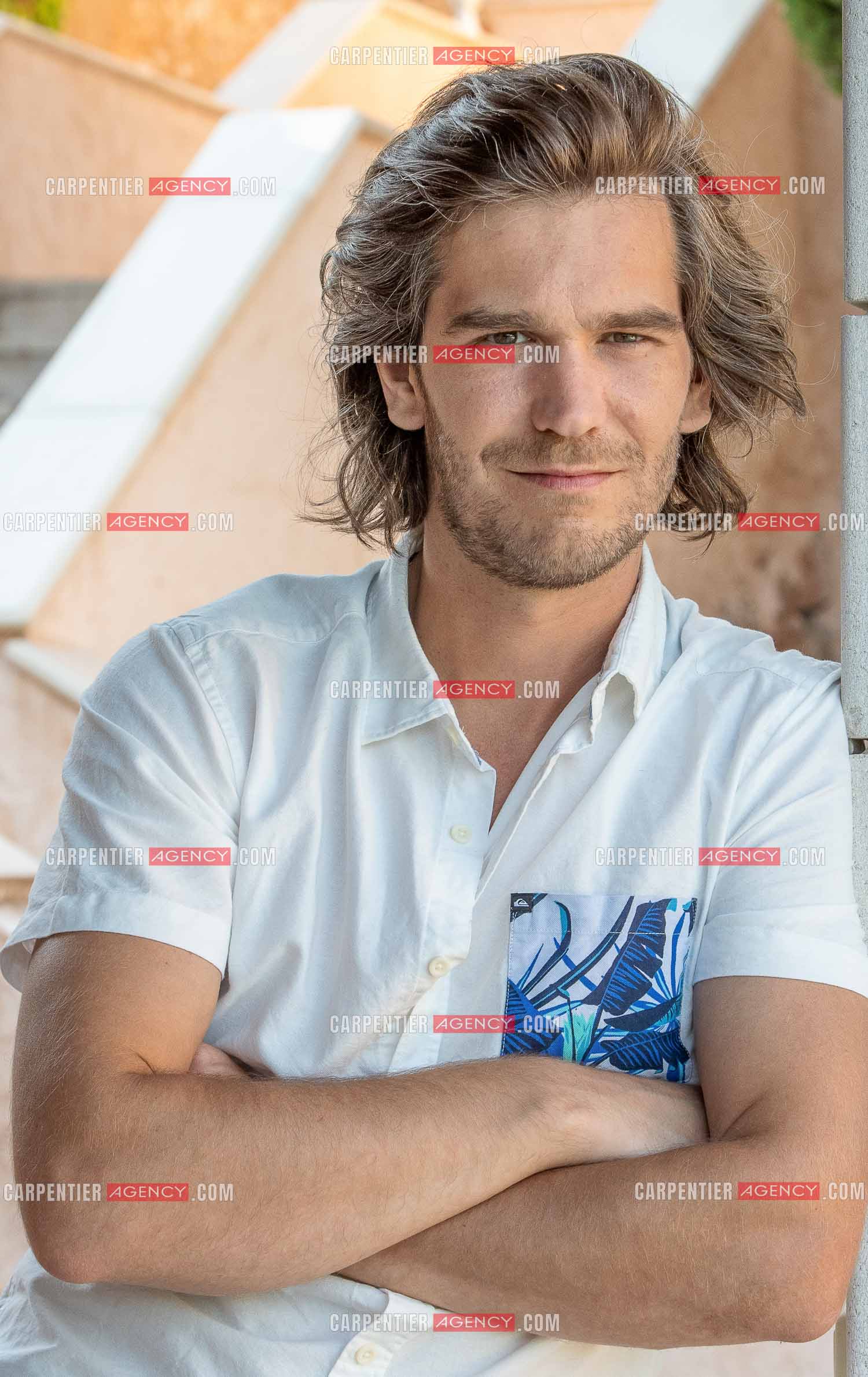 Le ténor Amaury Vassili lors de ses vacances d'été a Toulon dans le Var.    ( Exclusif )