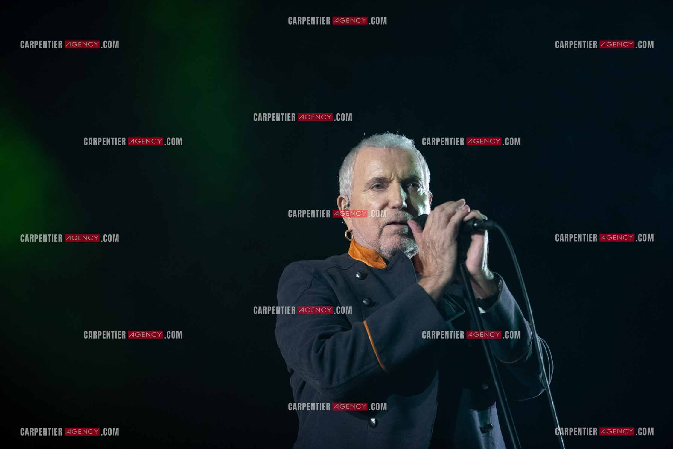 Le chanteur Bernard Lavilliers en concert pour le festival de Solliès-Pont en Juillet 2022.   ( Exclusif )