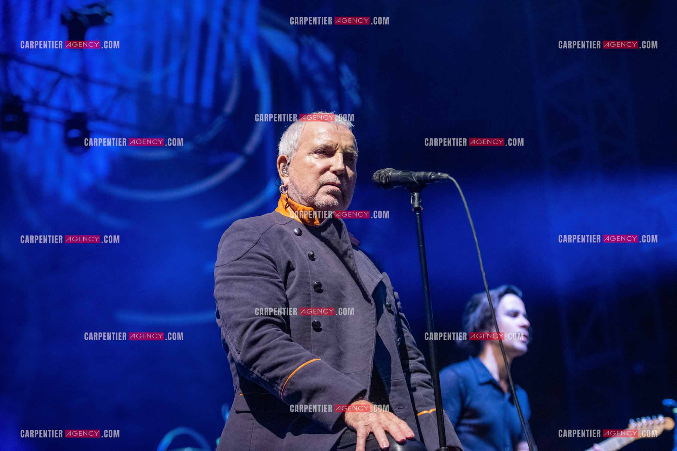 Le chanteur Bernard Lavilliers en concert pour le festival de Solliès-Pont en Juillet 2022.   ( Exclusif )
