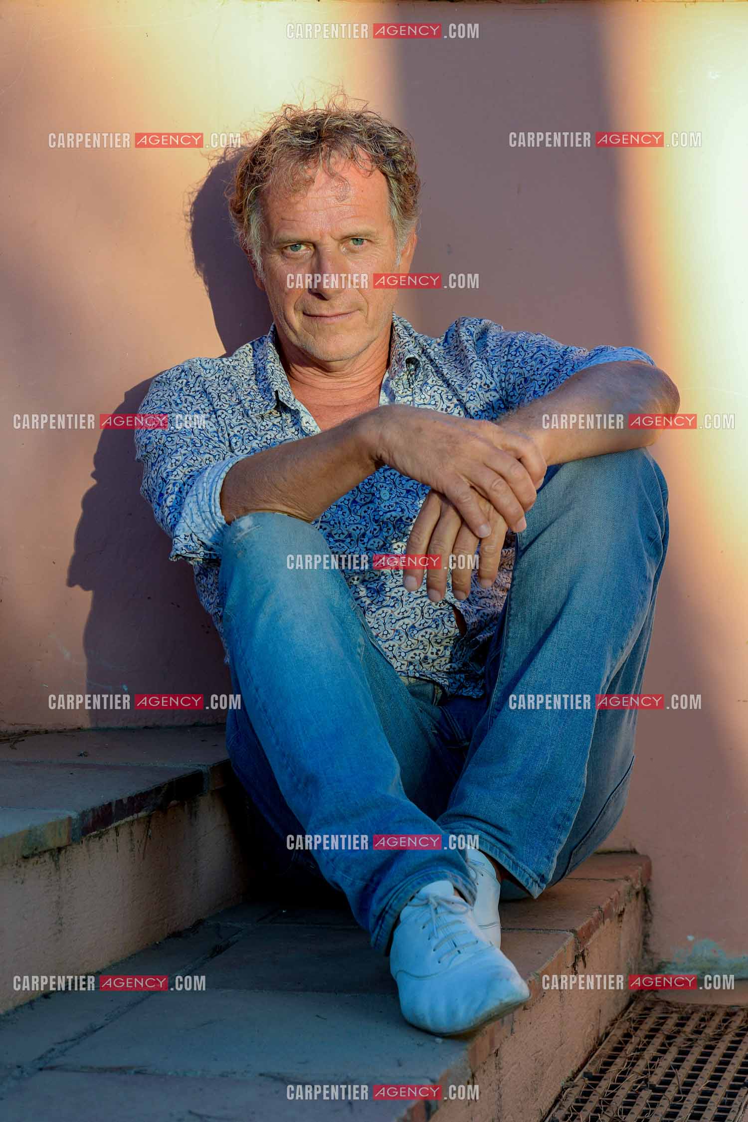 L'acteur Charles Berling.
( Exclusif )