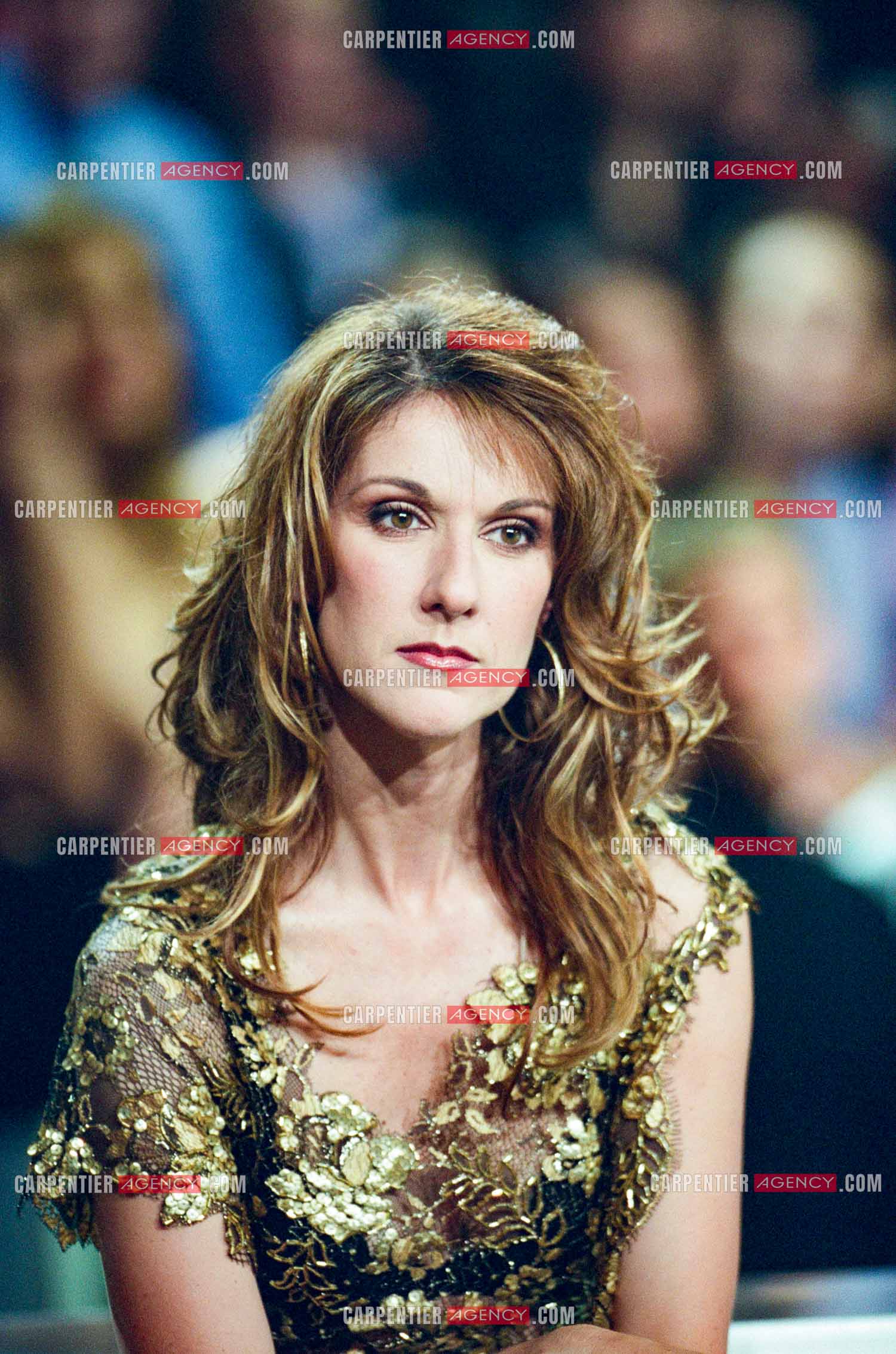 Enregistrement de l'émission spéciale Céline Dion sur TF1 le 17 Mars 2002.  ( Exclusif )