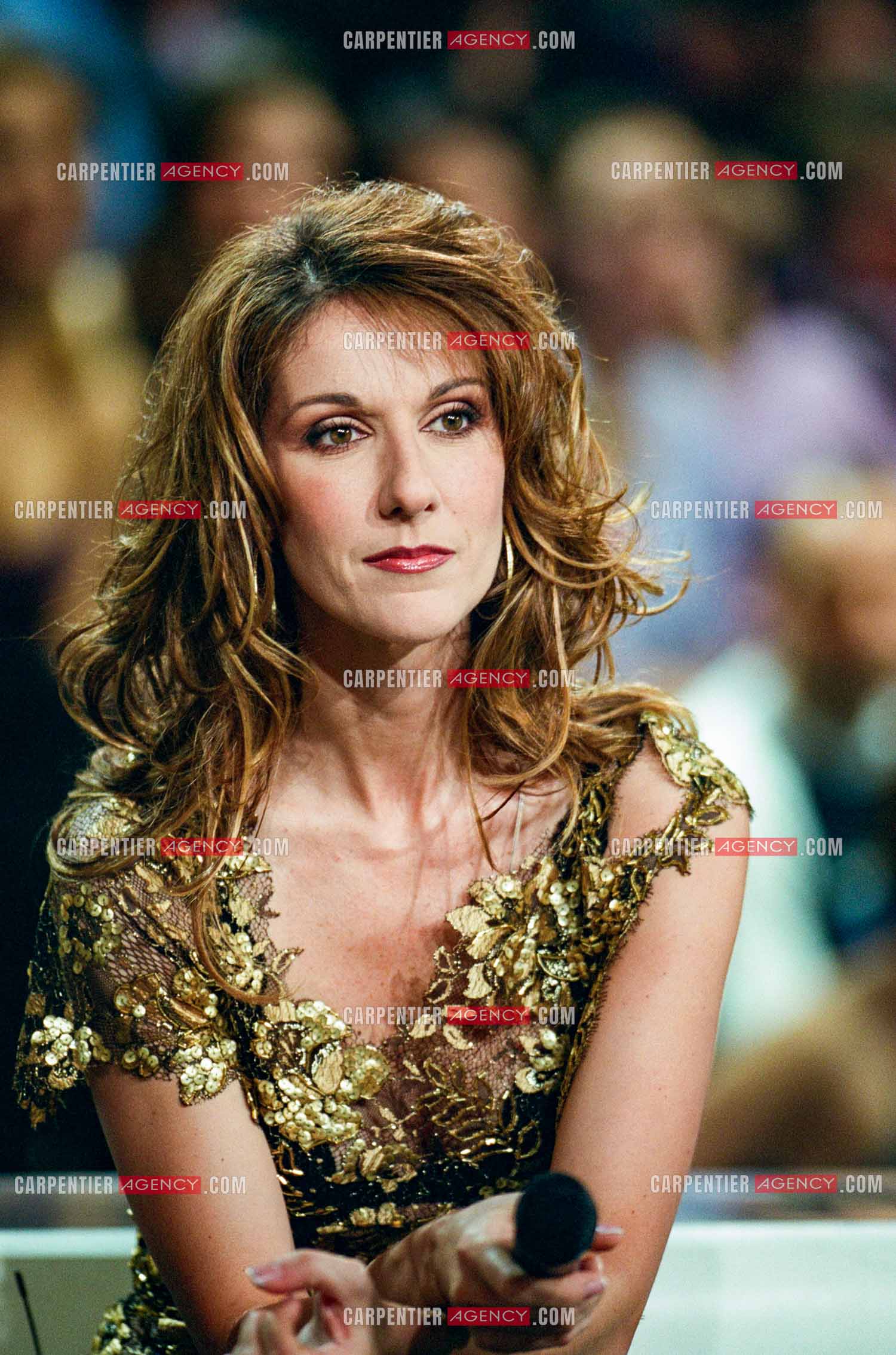 Enregistrement de l'émission spéciale Céline Dion sur TF1 le 17 Mars 2002.  ( Exclusif )