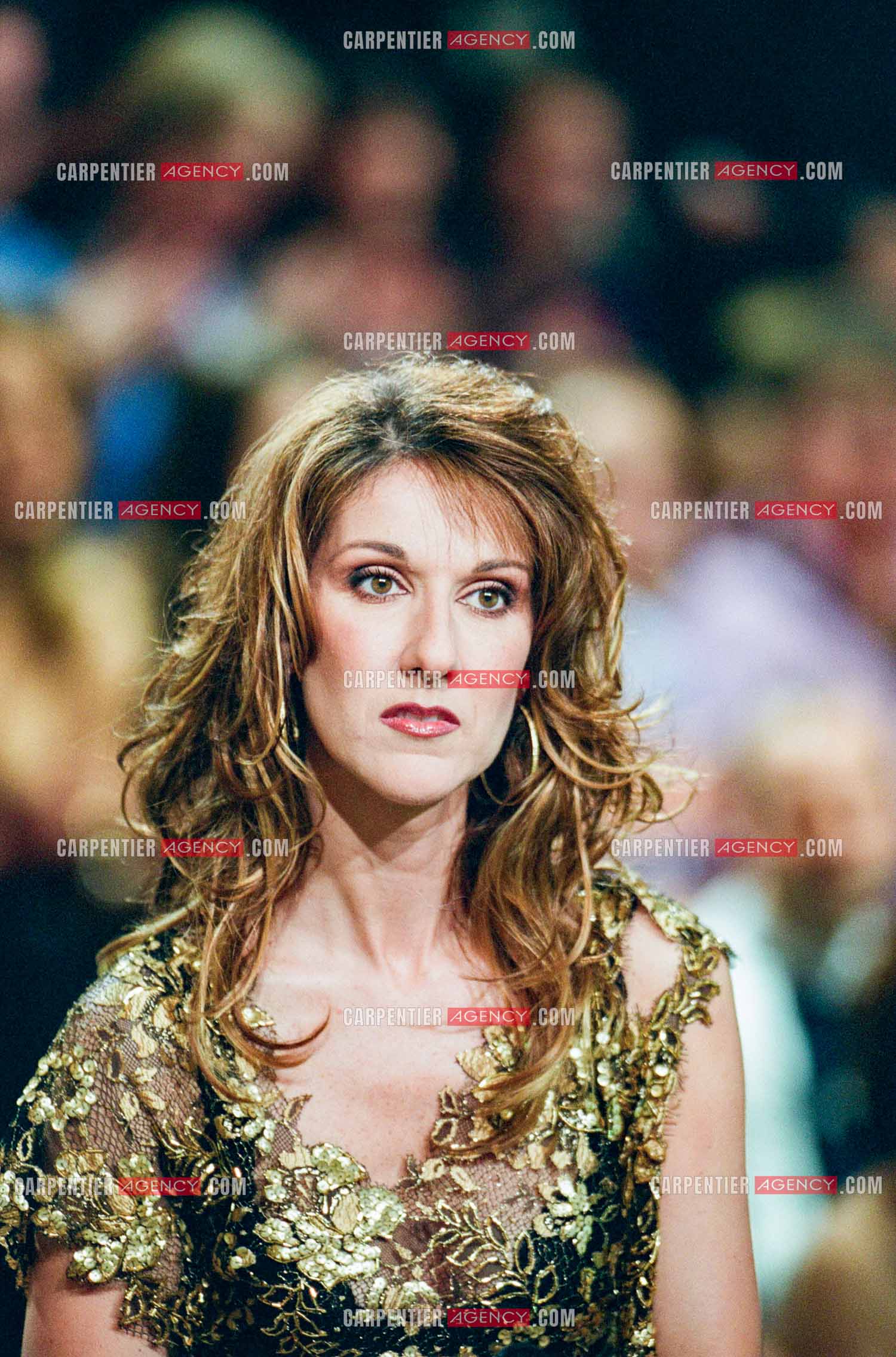 Enregistrement de l'émission spéciale Céline Dion sur TF1 le 17 Mars 2002.  ( Exclusif )