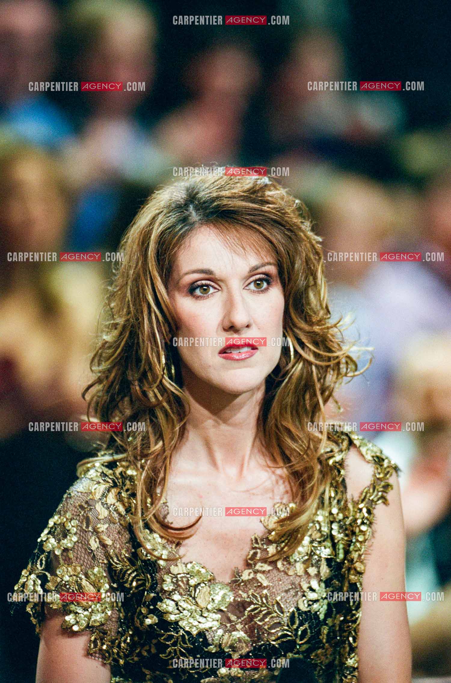 Enregistrement de l'émission spéciale Céline Dion sur TF1 le 17 Mars 2002.  ( Exclusif )