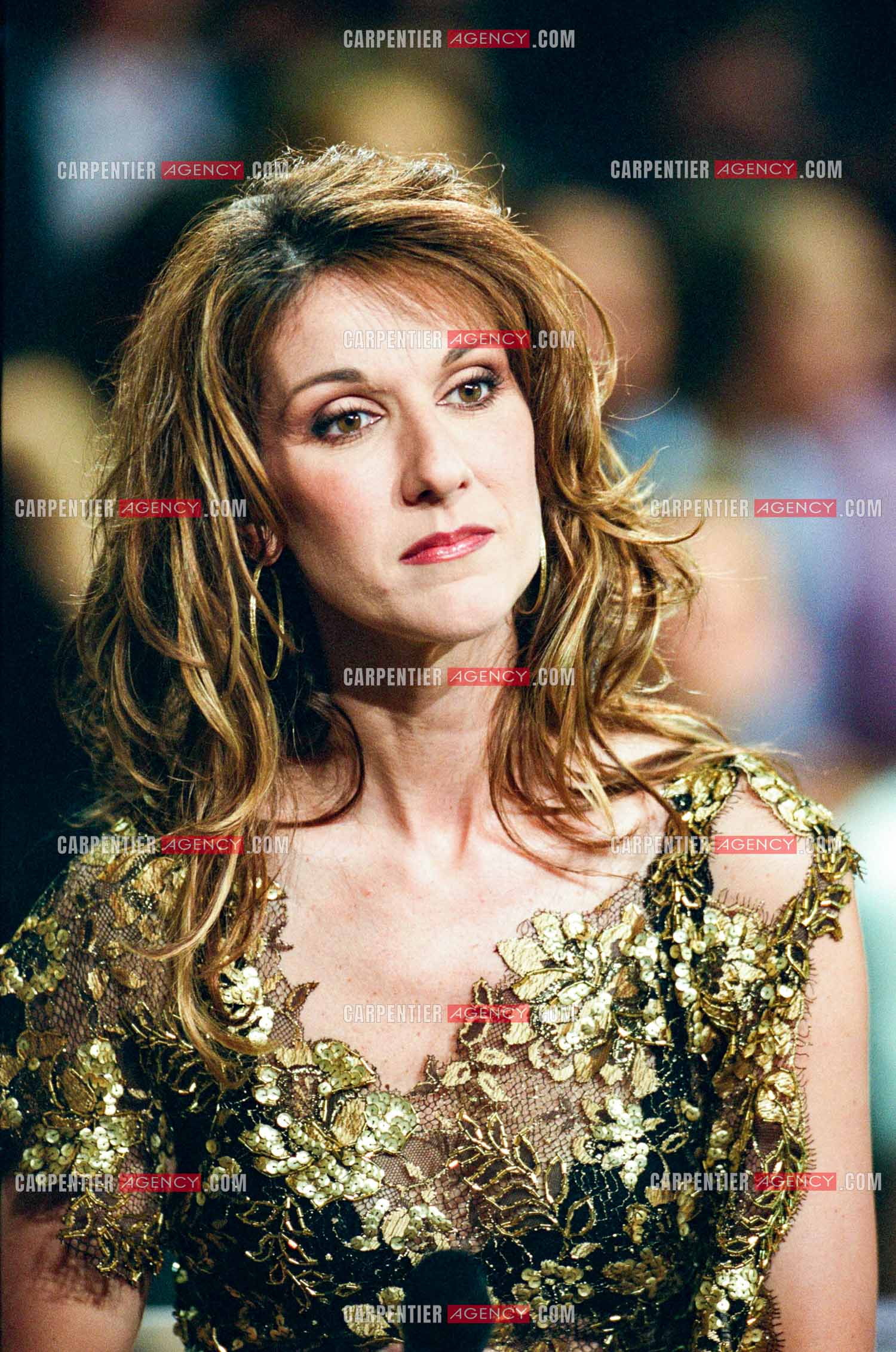 Enregistrement de l'émission spéciale Céline Dion sur TF1 le 17 Mars 2002.  ( Exclusif )