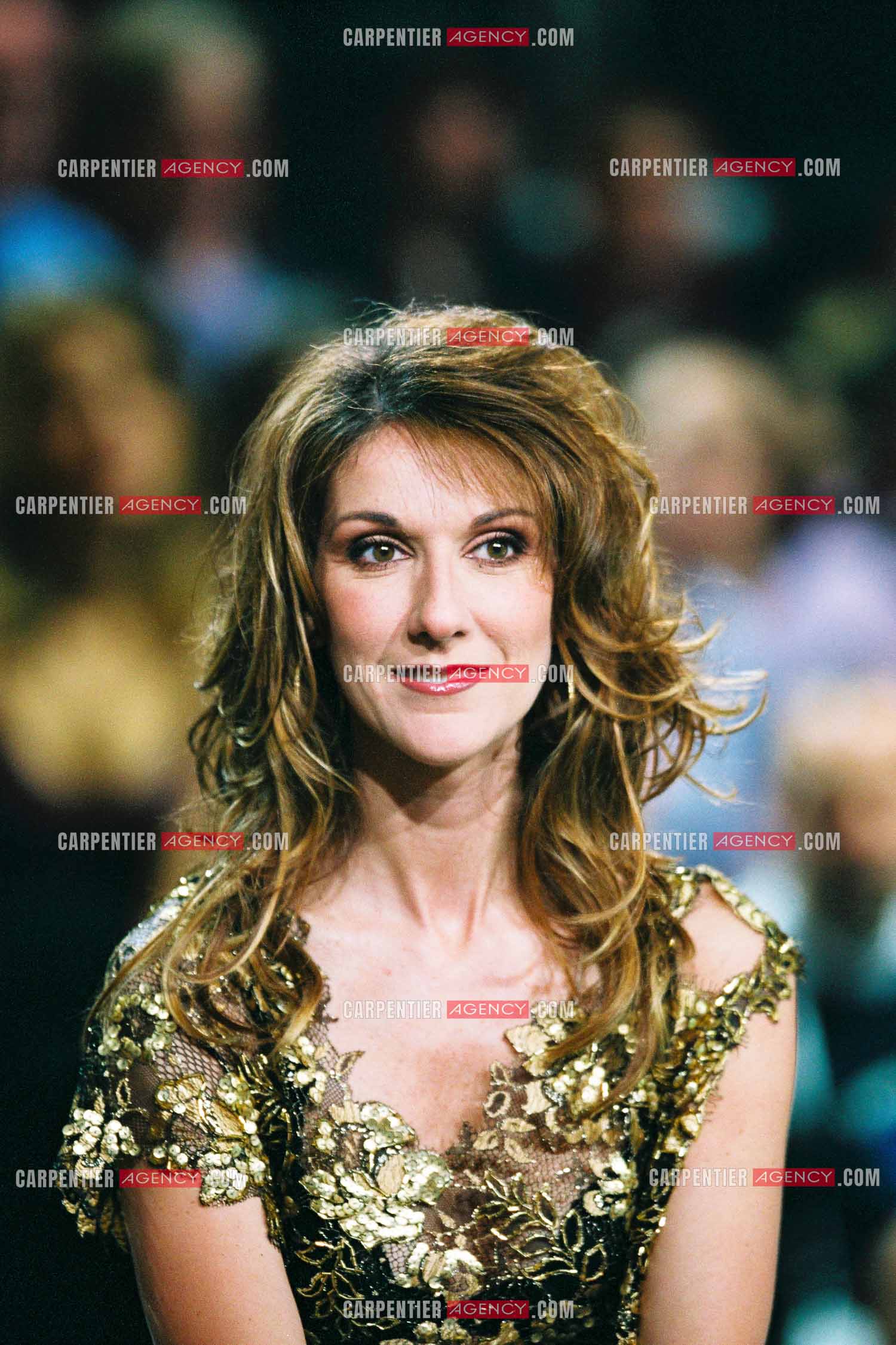 Enregistrement de l'émission spéciale Céline Dion sur TF1 le 17 Mars 2002.  ( Exclusif )