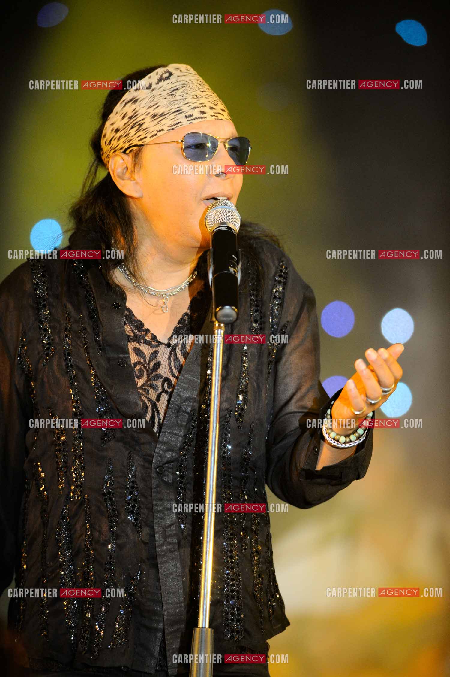 Le chanteur Dato Shake dit  Shake en concert à Palavas.      ( Exclusif )