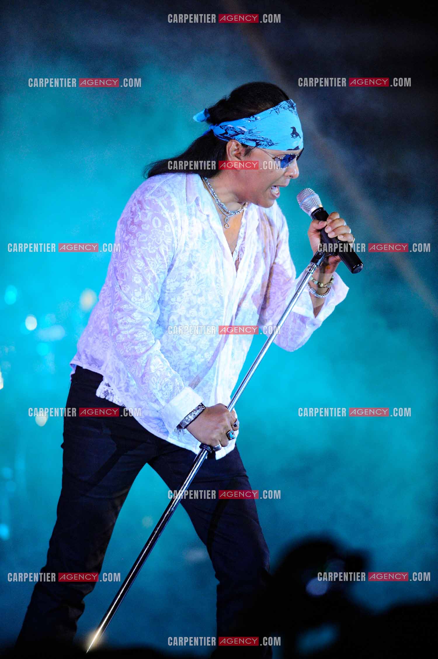 Le chanteur Dato Shake dit  Shake en concert à Palavas.      ( Exclusif )