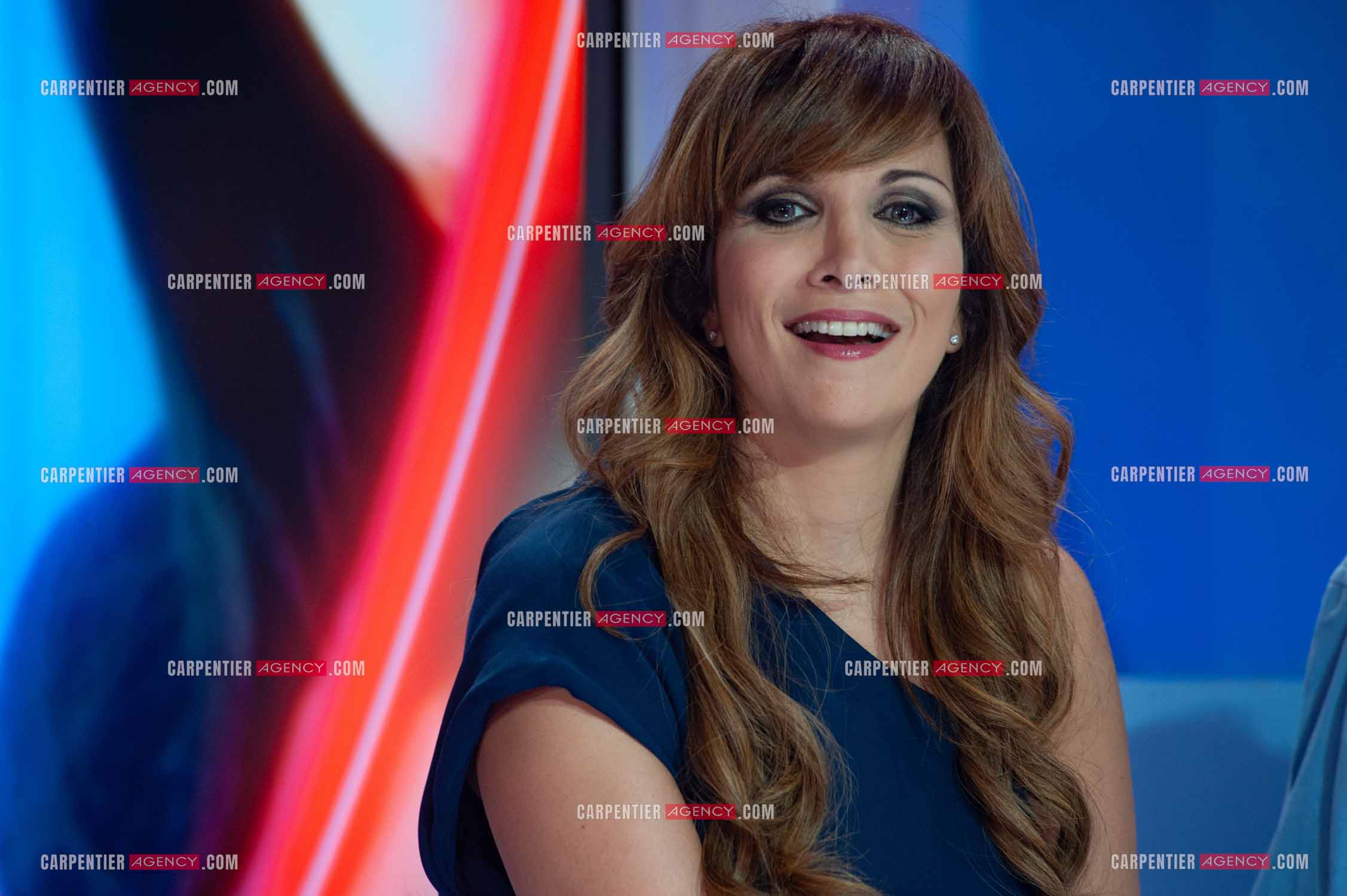La chanteuse Hélène Ségara lors du TéléVie à Bruxelles en Belgique le 07 mai 2011.