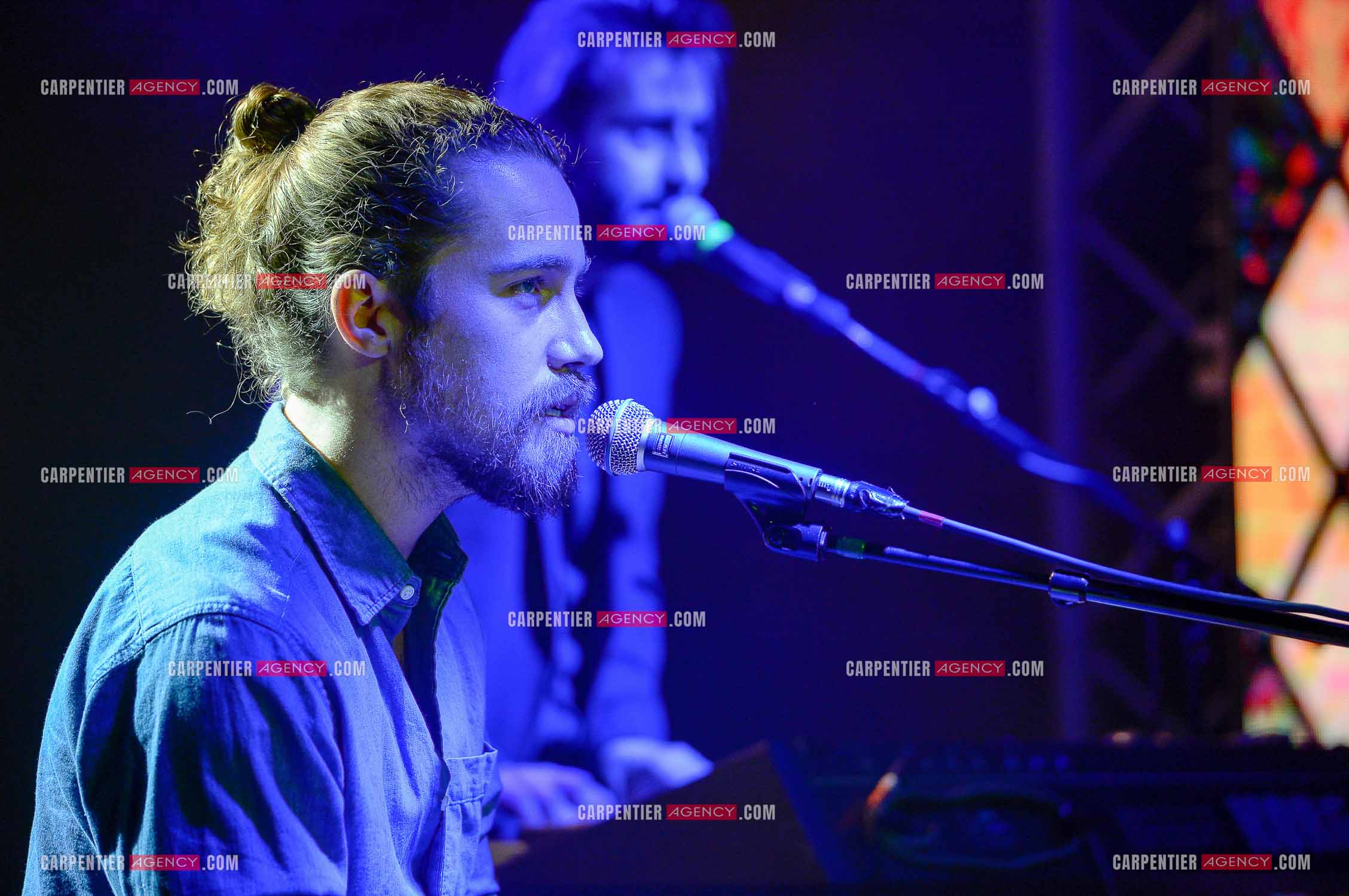 Soirée privée au PAN PIPER avec Julien Doré dans le 20 ém arrondissement de Paris.   ( Exclusif )