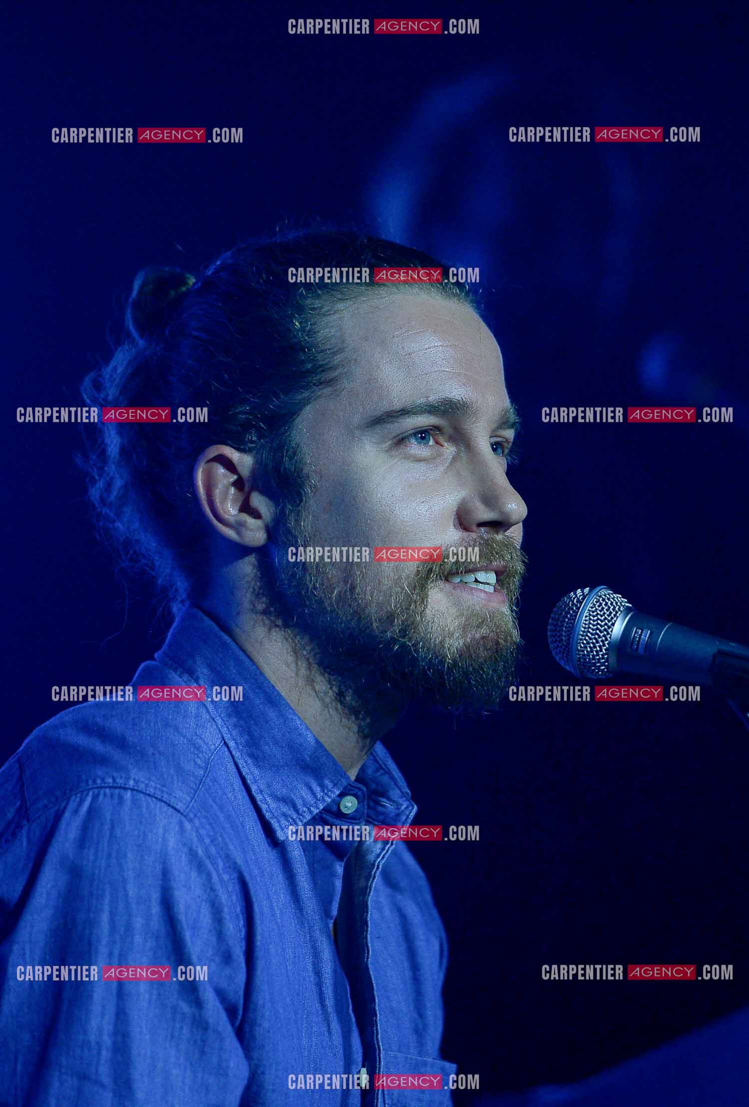 Soirée privée au PAN PIPER avec Julien Doré dans le 20 ém arrondissement de Paris.   ( Exclusif )
