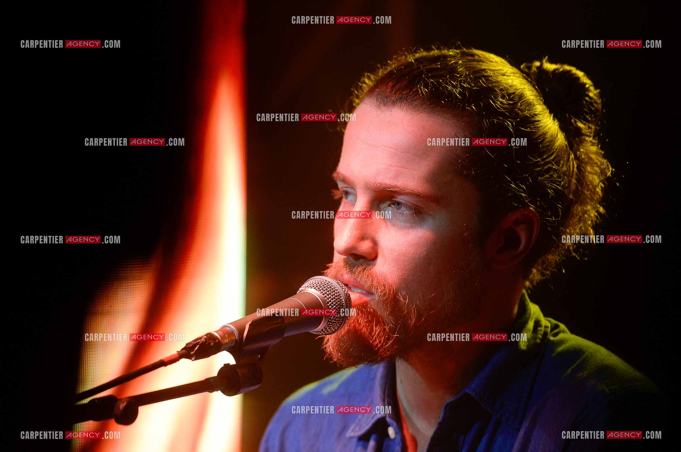 Soirée privée au PAN PIPER avec Julien Doré dans le 20 ém arrondissement de Paris.   ( Exclusif )