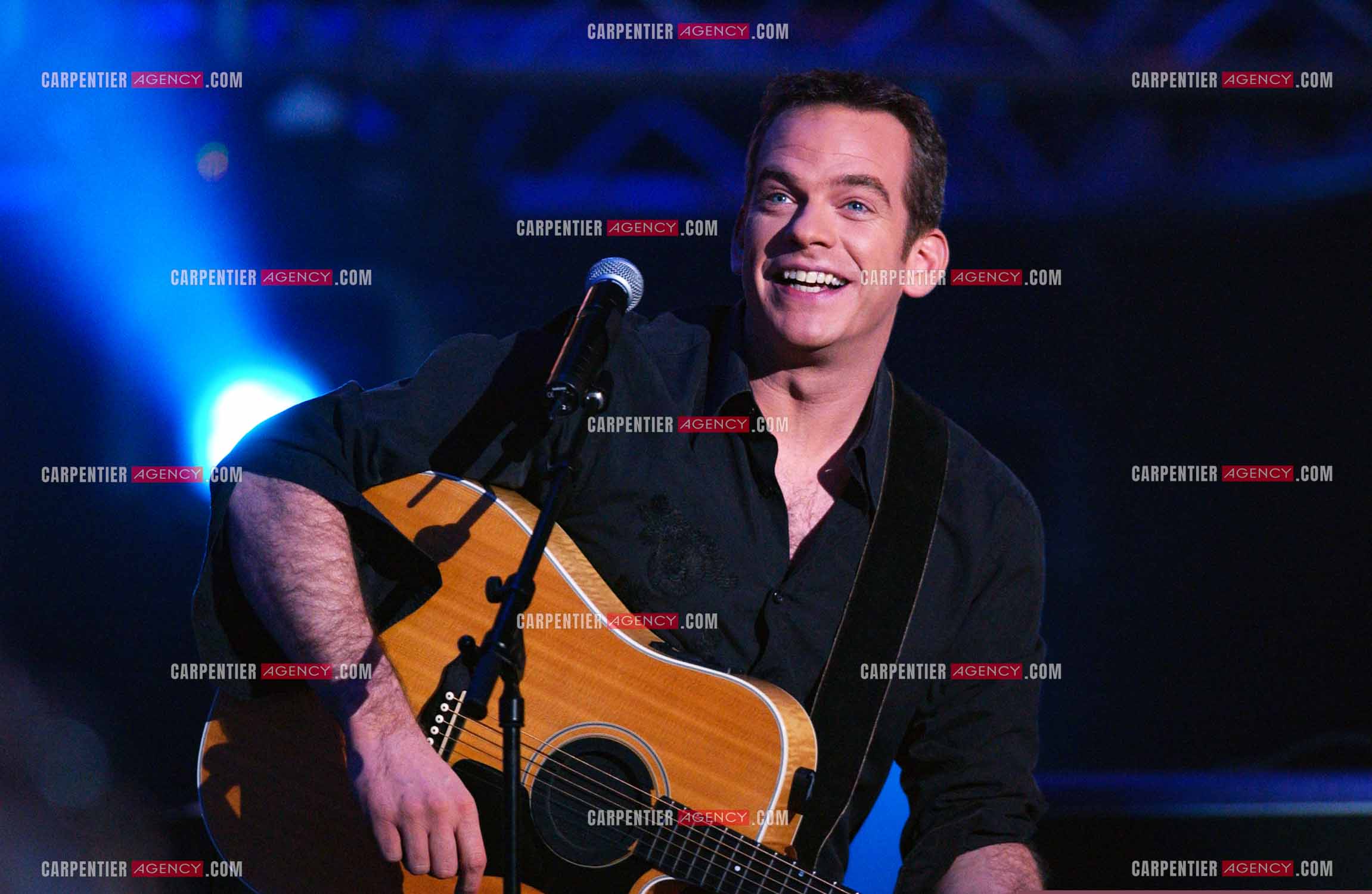 Le chanteur chanteur Garou en concert pour les 20 ans du Zénith de Paris.     ( Exclusif )