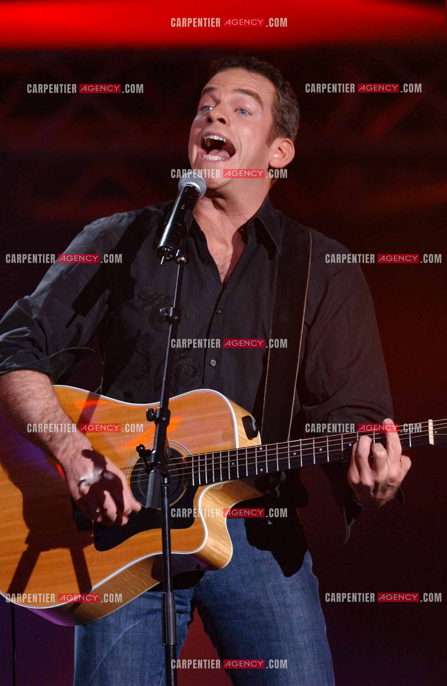 Le chanteur chanteur Garou en concert pour les 20 ans du Zénith de Paris.     ( Exclusif )