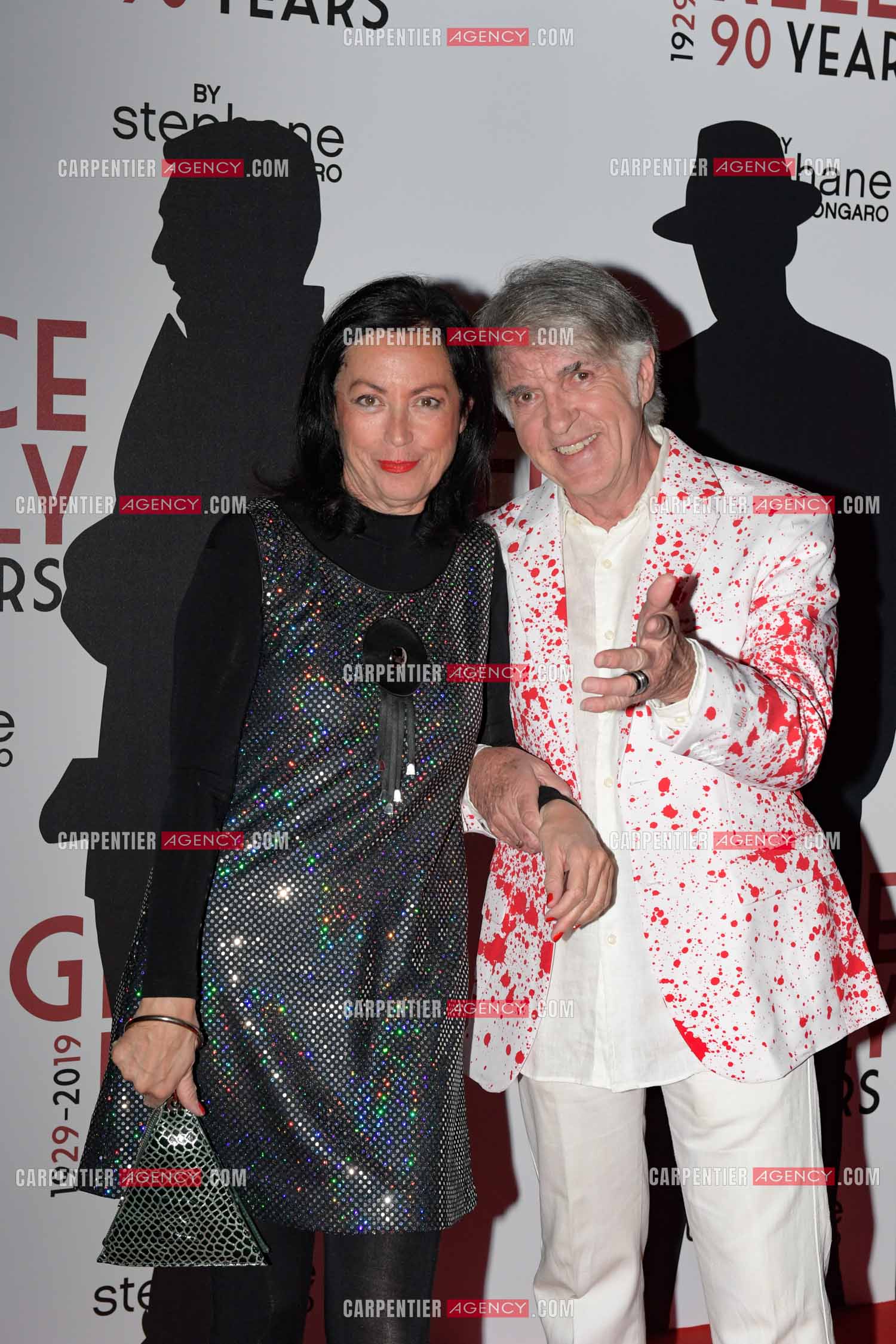 90 èm anniversaire de la naissance de la Princesse Grace Kelly avec comme invité principal le prince Albert II de Monaco le 18 avril 2019. Invité à cette soirée: Sylvana Lorenz et l'attaché de presse Grégoire Colard.