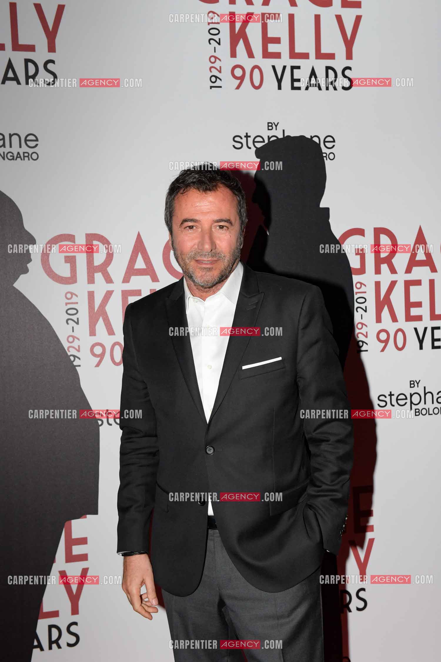 90 èm anniversaire de la naissance de la Princesse Grace Kelly avec comme invité principal le prince Albert II de Monaco le 18 avril 2019. Invité à cette soirée: L'animateur Bernard Montiel.