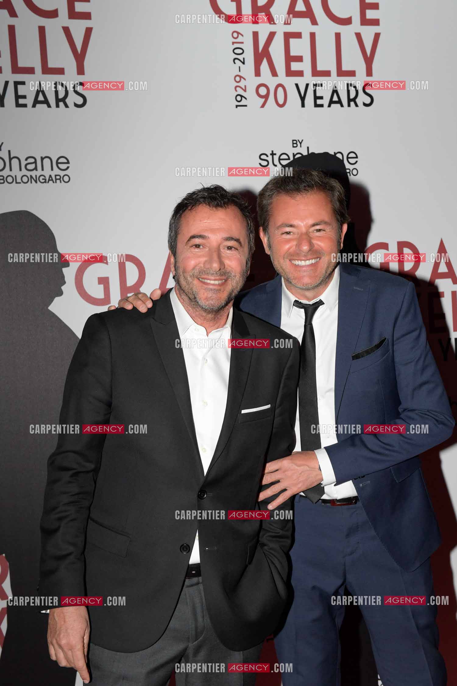 90 èm anniversaire de la naissance de la Princesse Grace Kelly avec comme invité principal le prince Albert II de Monaco le 18 avril 2019. Invité à cette soirée: Les animateurs Bernard Montiel et Jérôme Anthony.