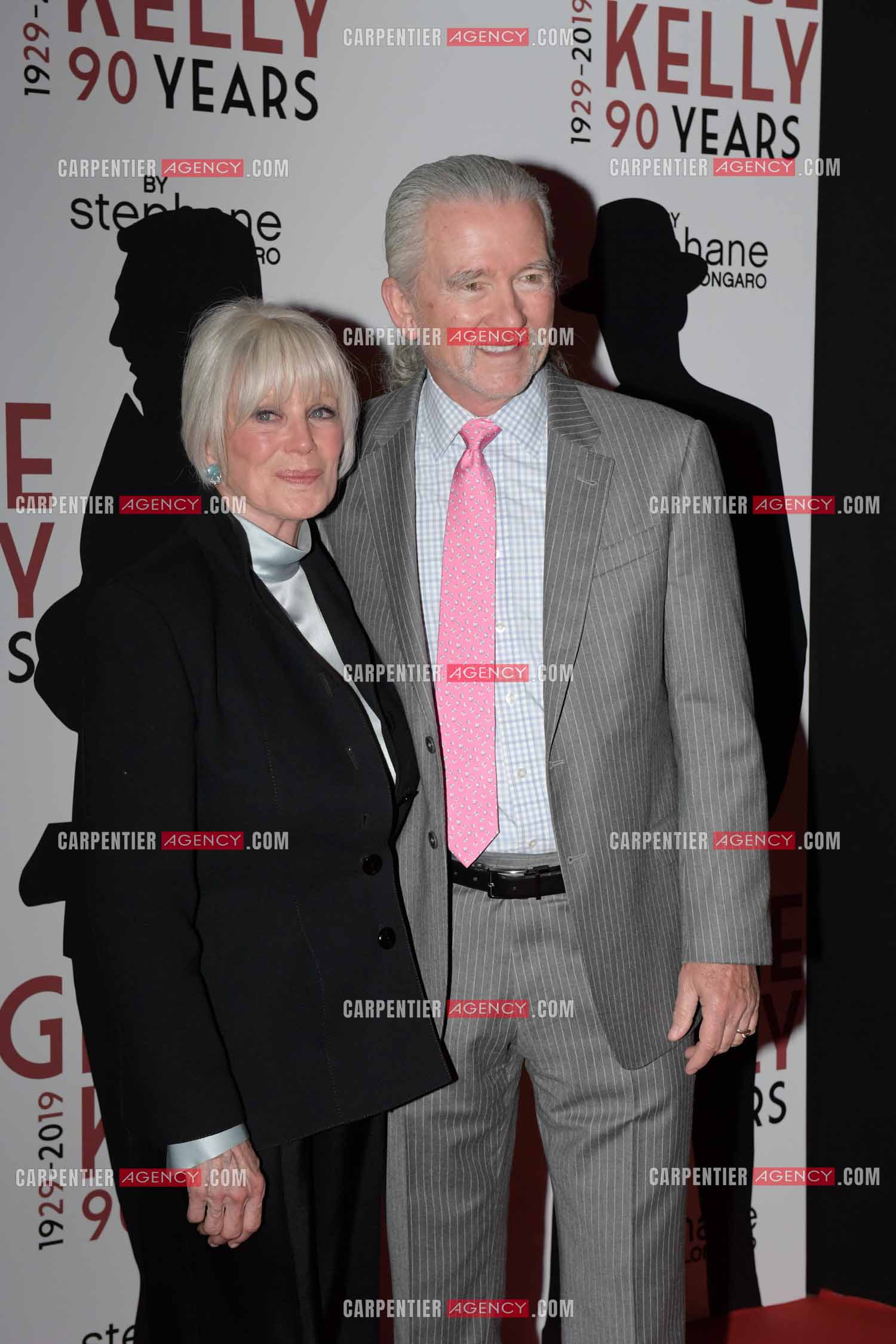90 èm anniversaire de la naissance de la Princesse Grace Kelly avec comme invité principal le prince Albert II de Monaco le 18 avril 2019. Invité à cette soirée: L'actrice Américaine Linda Evans et l'acteur Américain Patrick Duffy.