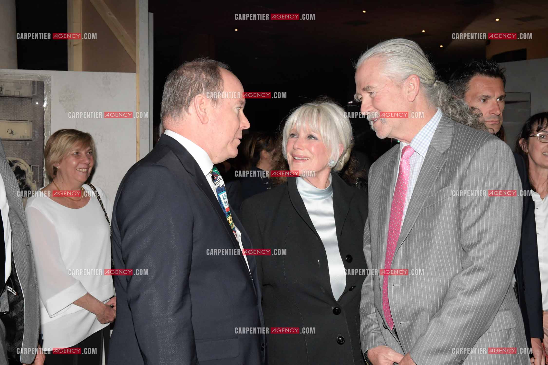 90 èm anniversaire de la naissance de la Princesse Grace Kelly avec comme invité principal le prince Albert II de Monaco le 18 avril 2019. Invité à cette soirée: Le prince Albert II, L'actrice Américaine Linda Evans et l'acteur Américain Patrick Duffy.