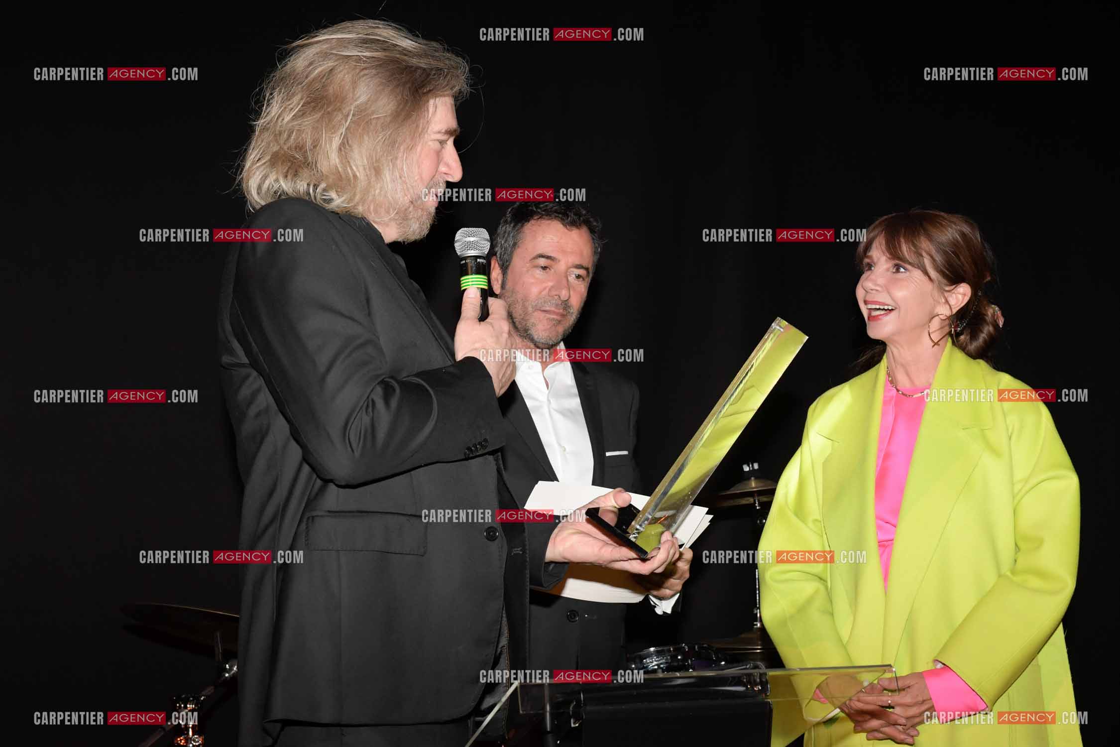 90 èm anniversaire de la naissance de la Princesse Grace Kelly avec comme invité principal le prince Albert II de Monaco le 18 avril 2019. Invité à cette soirée: L'artiste Niçois Stéphane Bolongaro, Bernard Montiel et l'actrice Victoria Abril.