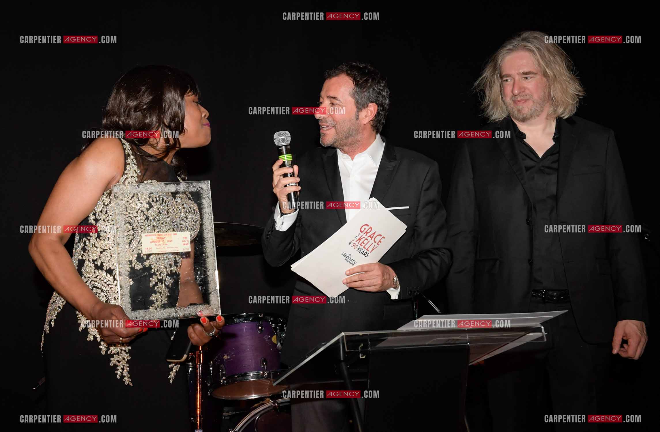 90 èm anniversaire de la naissance de la Princesse Grace Kelly avec comme invité principal le prince Albert II de Monaco le 18 avril 2019. Invité à cette soirée: La chanteuse Precious Wilson, l'artiste Niçois Stéphane Bolongaro et l'animateur Bernard Montiel.