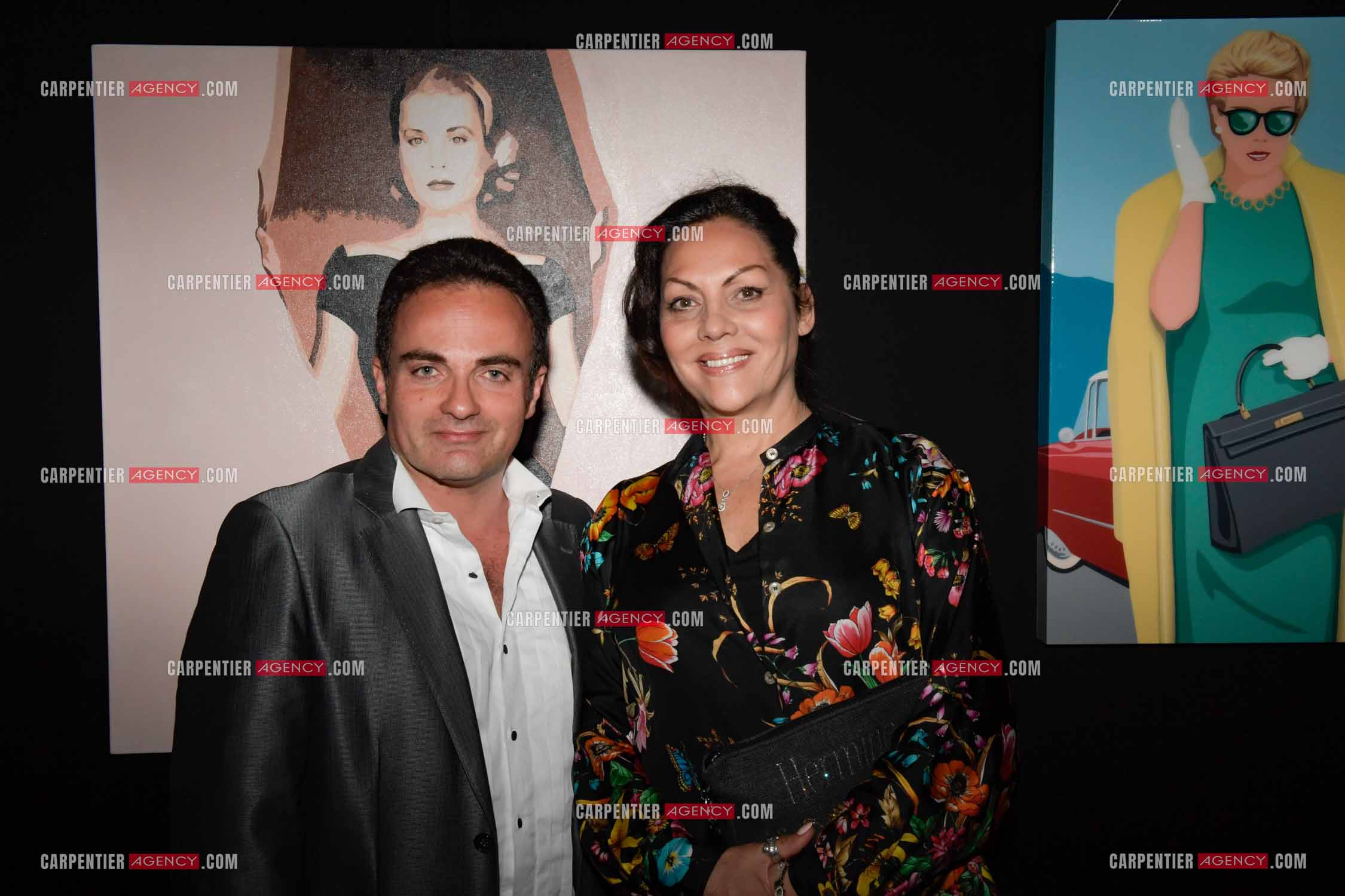 90 èm anniversaire de la naissance de la Princesse Grace Kelly avec comme invité principal le prince Albert II de Monaco le 18 avril 2019. Invité à cette soirée: Laurent Amar et la Princesse Hermine de Clermont-Tonnerre.