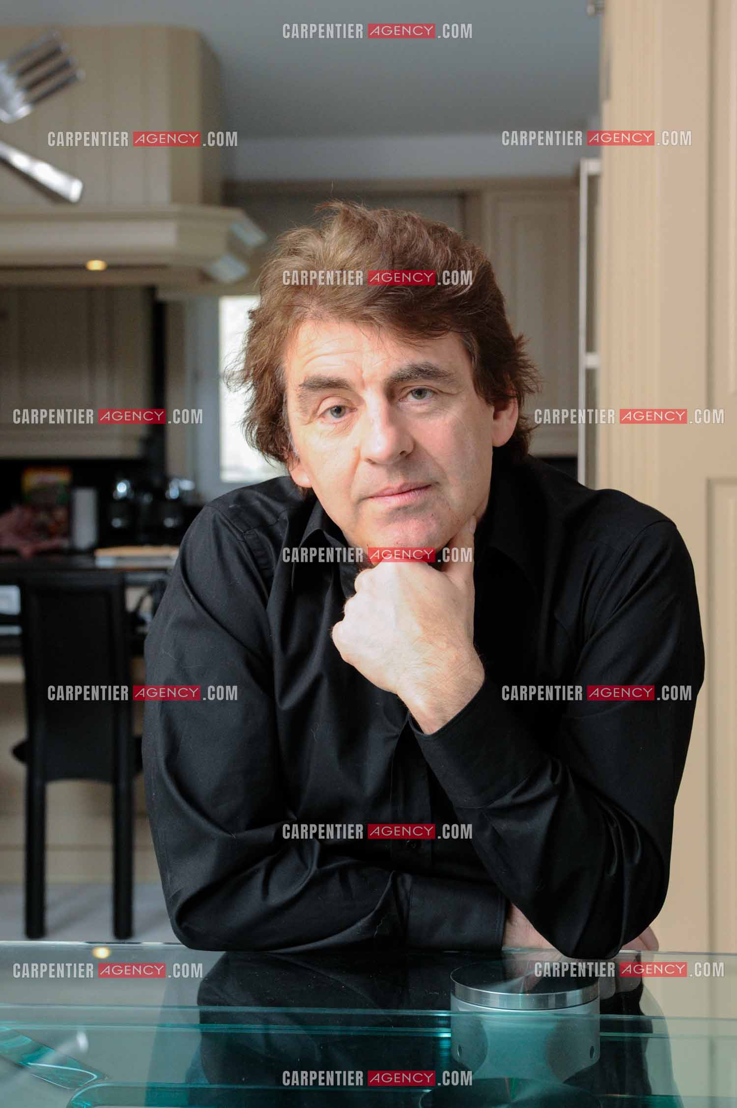 Le chanteur Claude Barzotti chez lui en Belgique en 2011.         ( Exclusif )