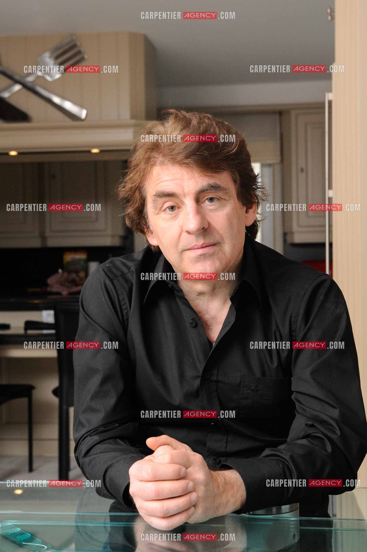 Le chanteur Claude Barzotti chez lui en Belgique en 2011.         ( Exclusif )