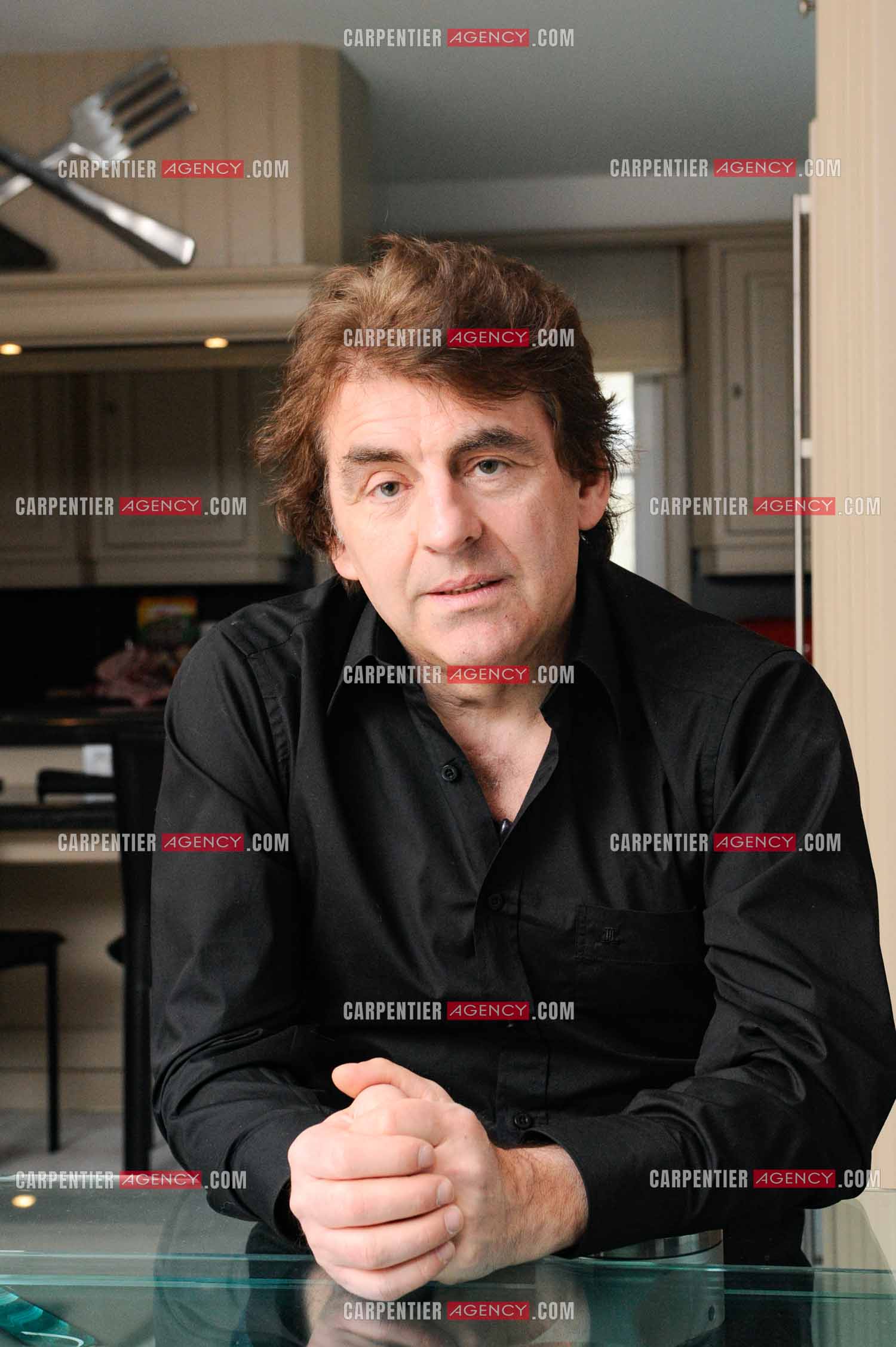 Le chanteur Claude Barzotti chez lui en Belgique en 2011.         ( Exclusif )