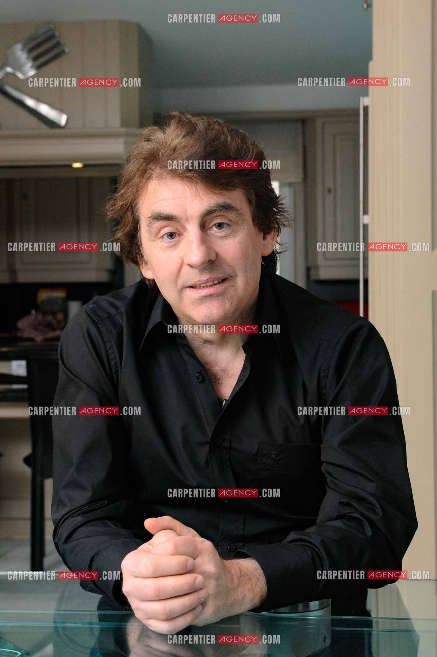 Le chanteur Claude Barzotti chez lui en Belgique en 2011.         ( Exclusif )