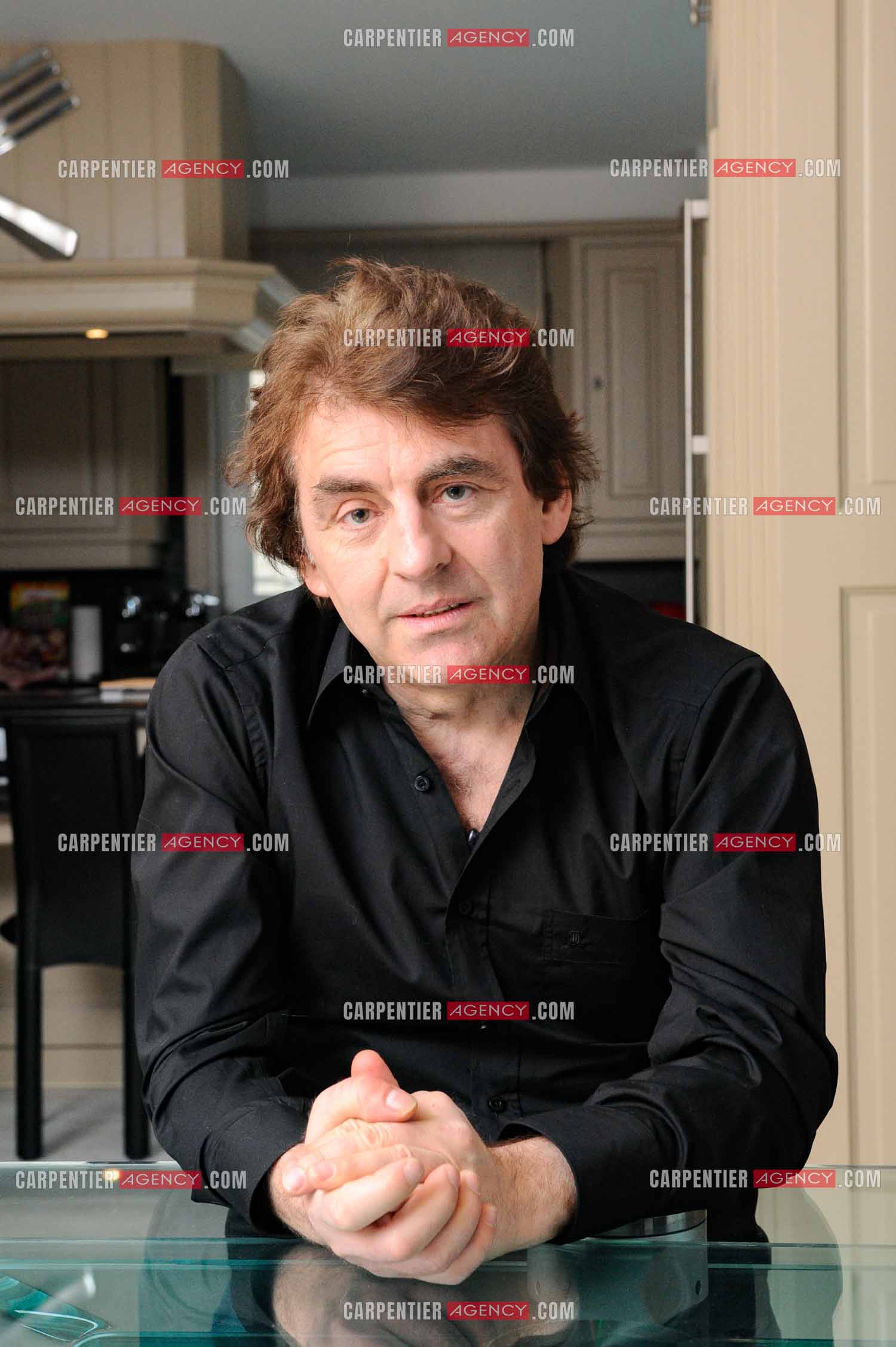Le chanteur Claude Barzotti chez lui en Belgique en 2011.         ( Exclusif )