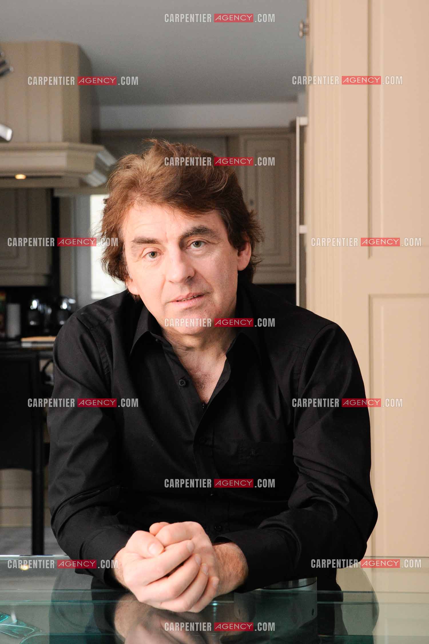 Le chanteur Claude Barzotti chez lui en Belgique en 2011.         ( Exclusif )