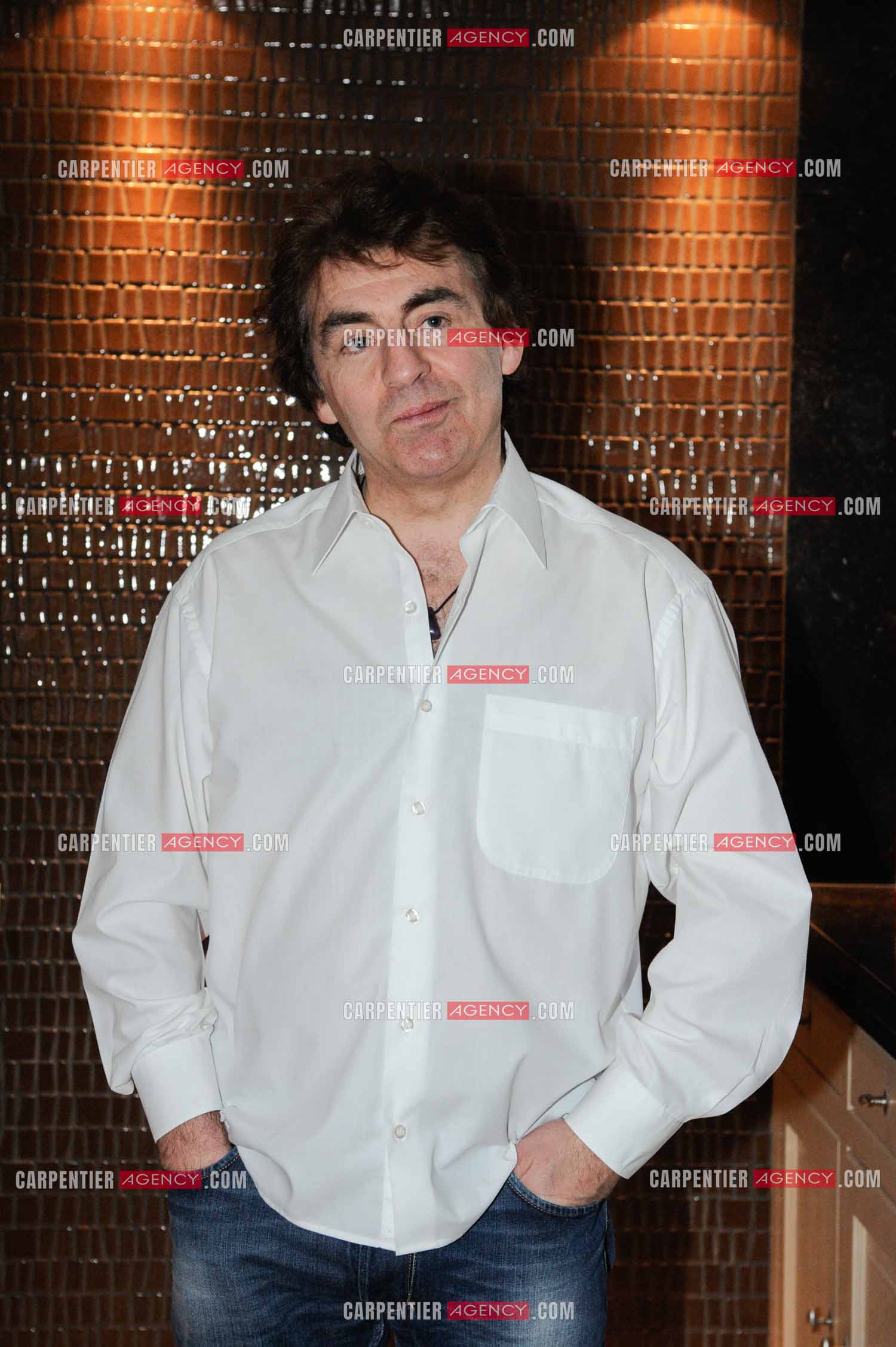 Le chanteur Claude Barzotti chez lui en Belgique en 2011.         ( Exclusif )