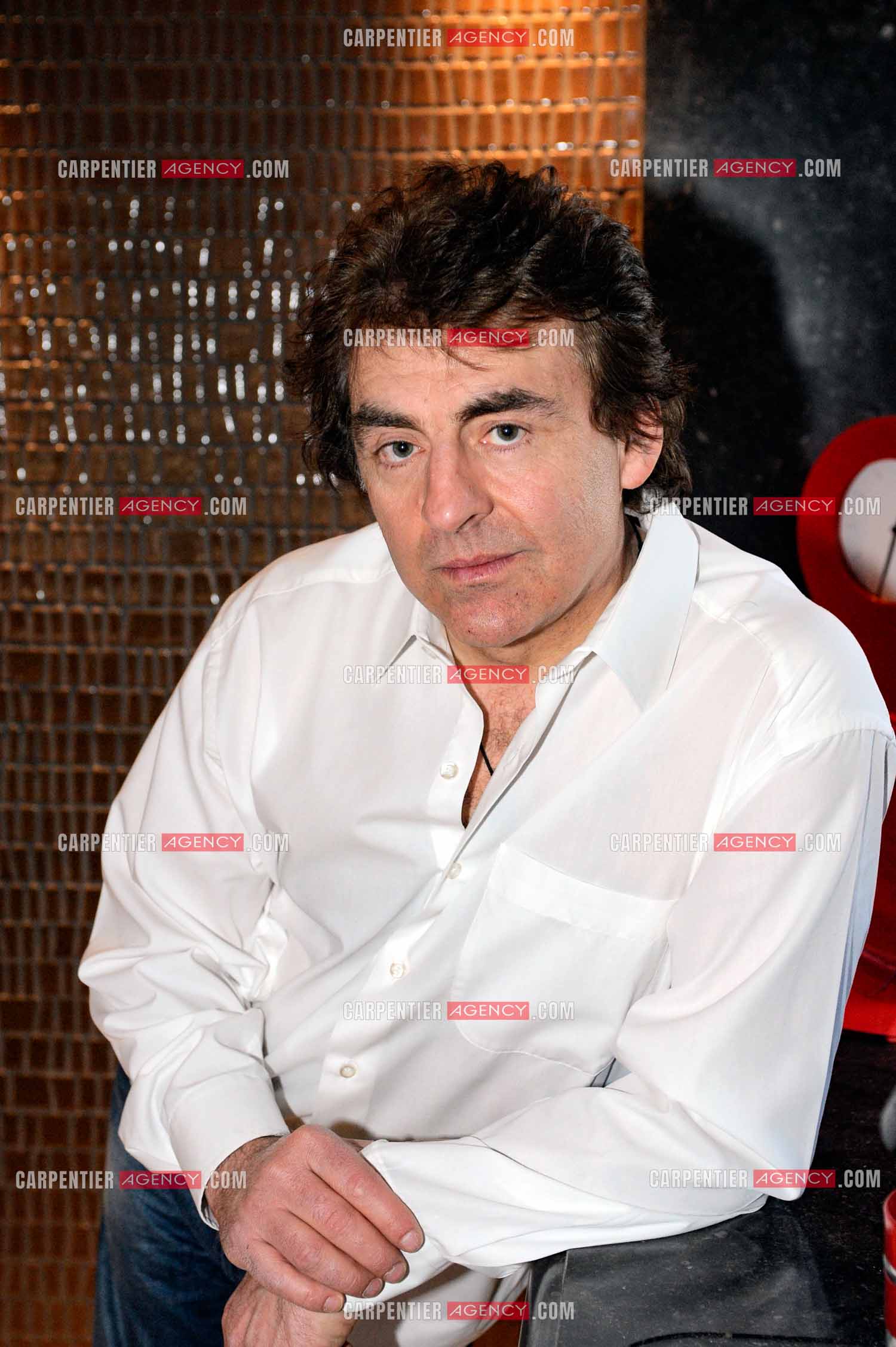Le chanteur Claude Barzotti chez lui en Belgique en 2011.         ( Exclusif )