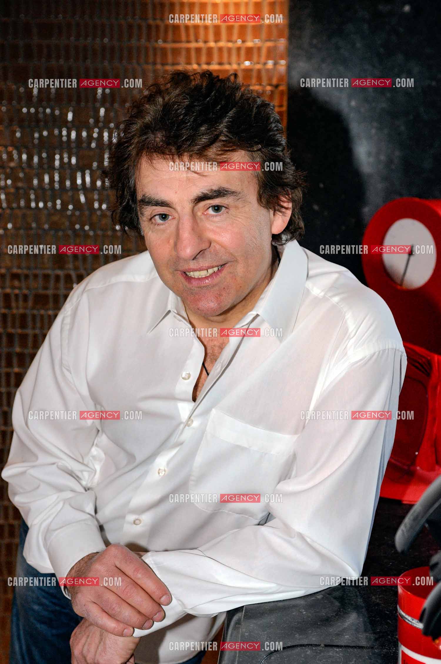 Le chanteur Claude Barzotti chez lui en Belgique en 2011.         ( Exclusif )