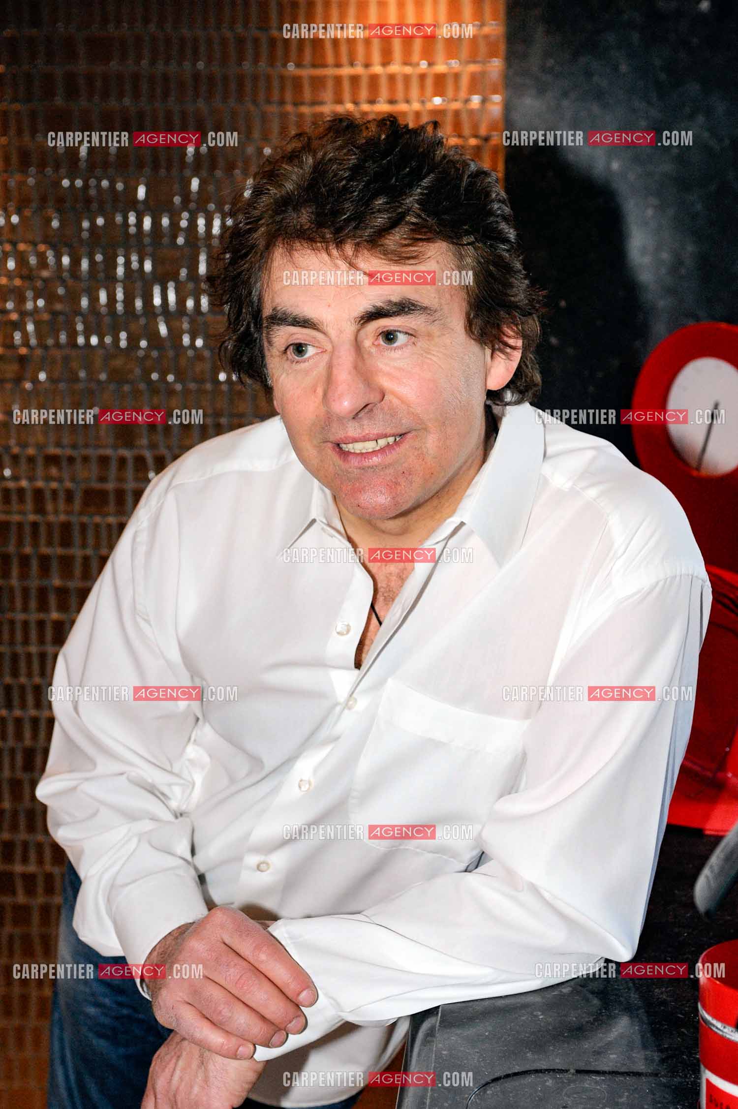 Le chanteur Claude Barzotti chez lui en Belgique en 2011.         ( Exclusif )