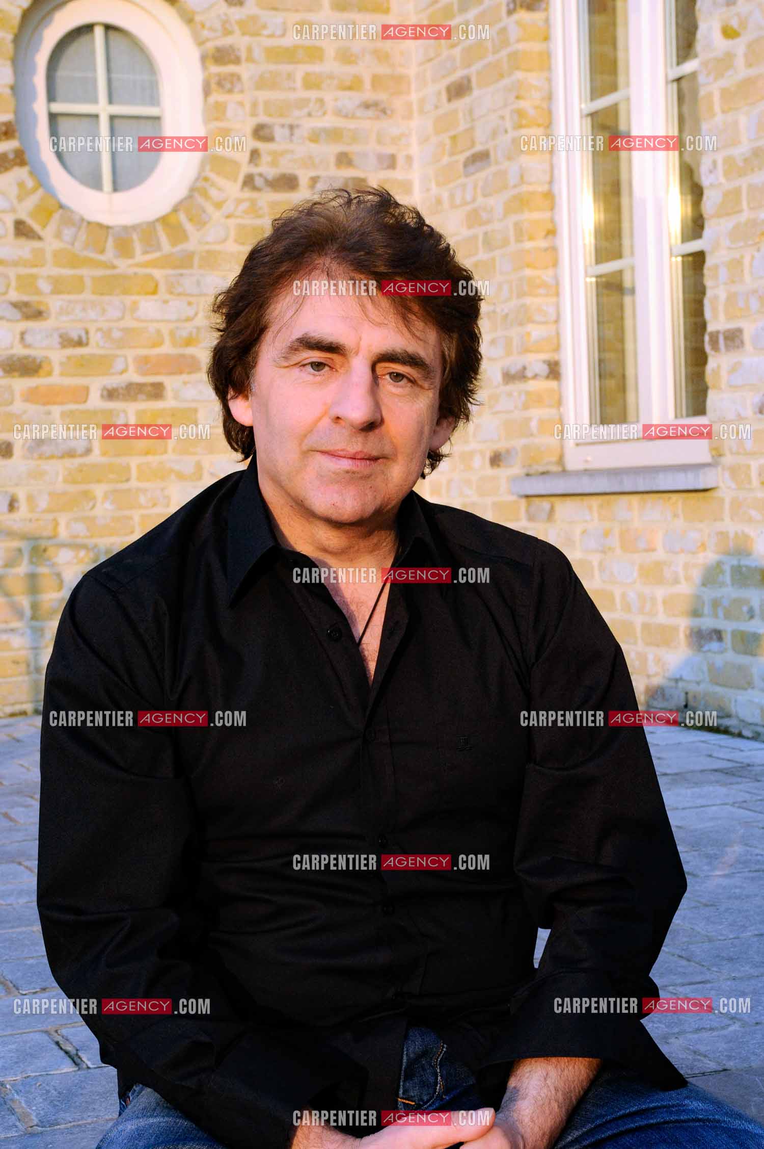Le chanteur Claude Barzotti chez lui en Belgique en 2011.         ( Exclusif )